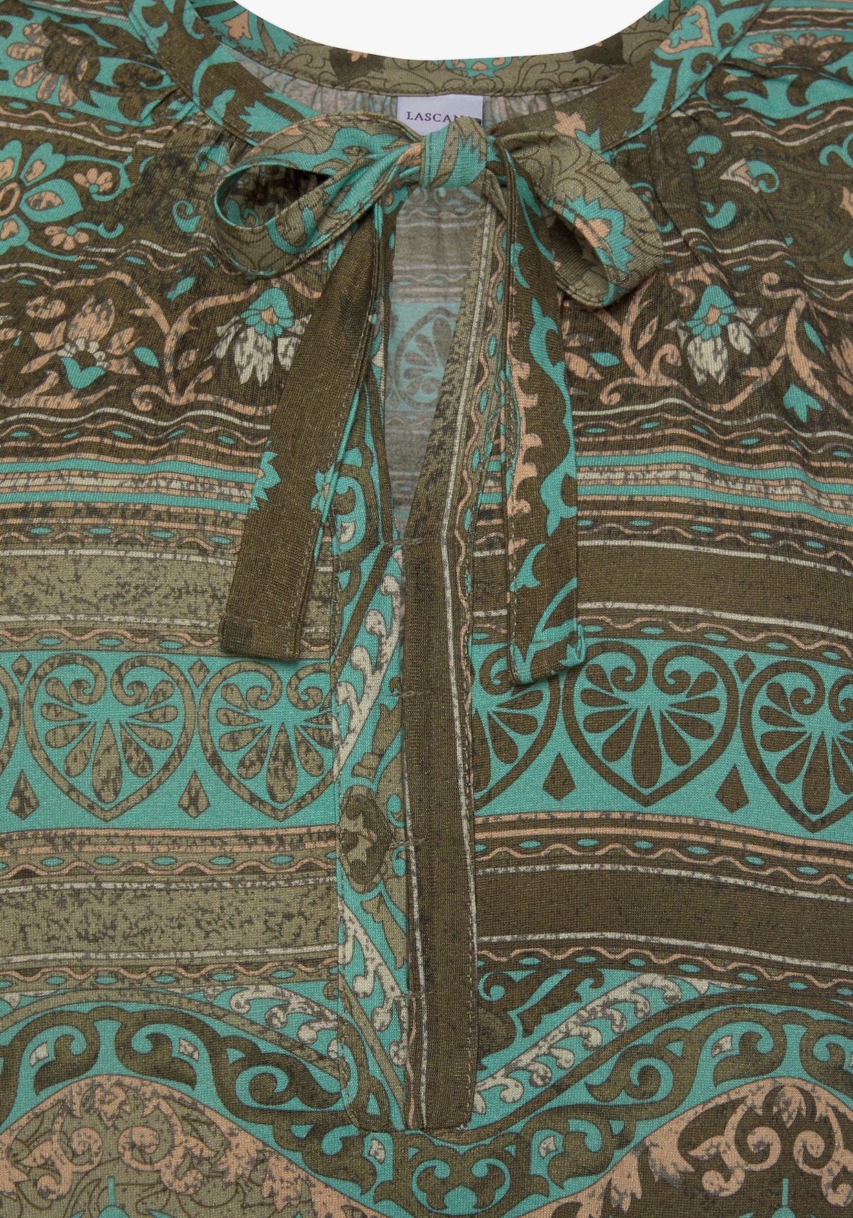 LASCANA Tanktop - turquoise geprint