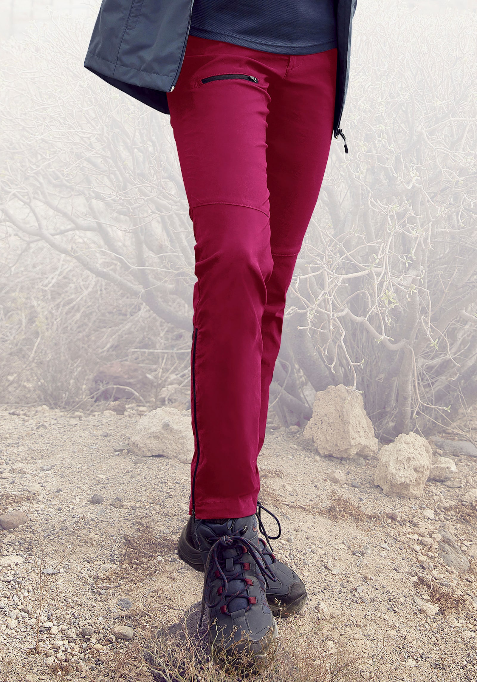 LASCANA ACTIVE Trekkingbroek - rood