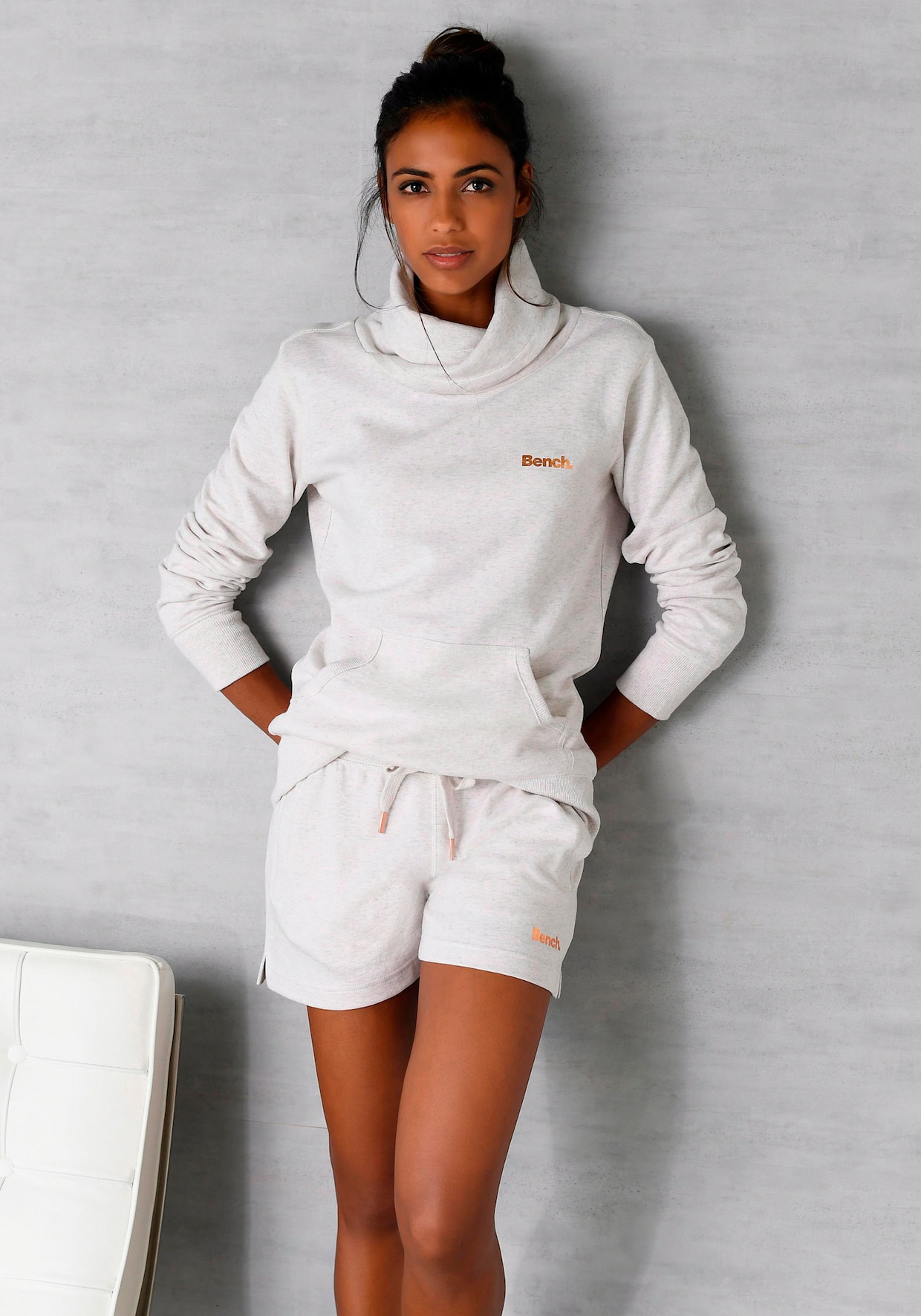 Relaxshorts - beige-meliert