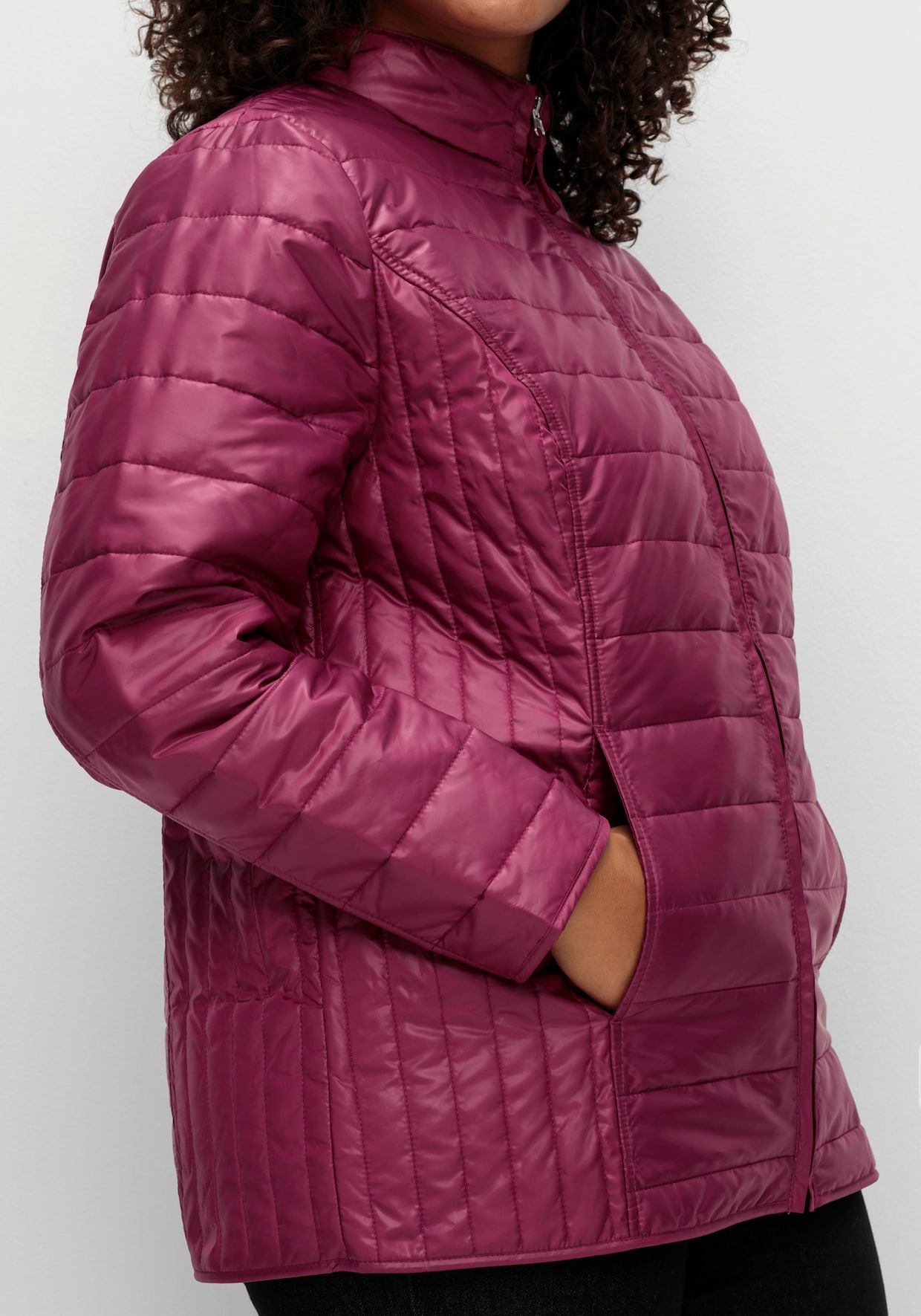 Steppjacke - bordeaux