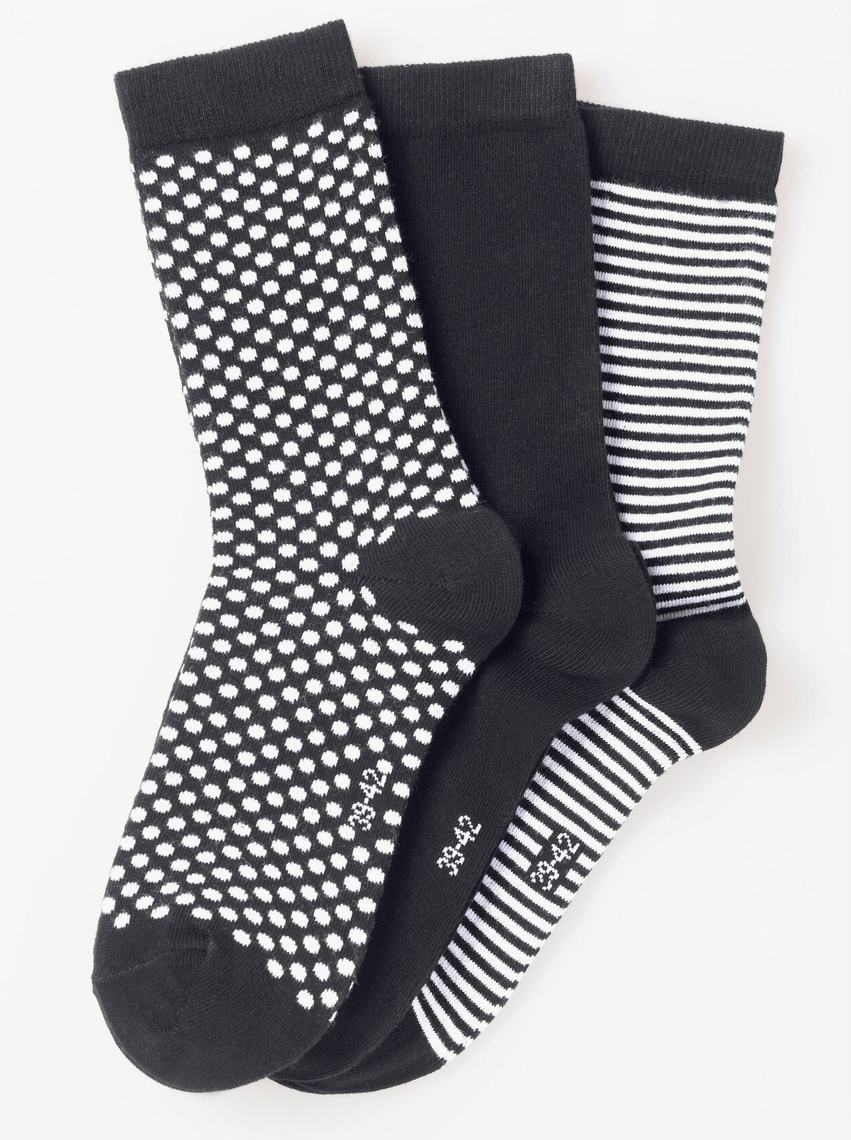 wäschepur Damen-Socken - schwarz