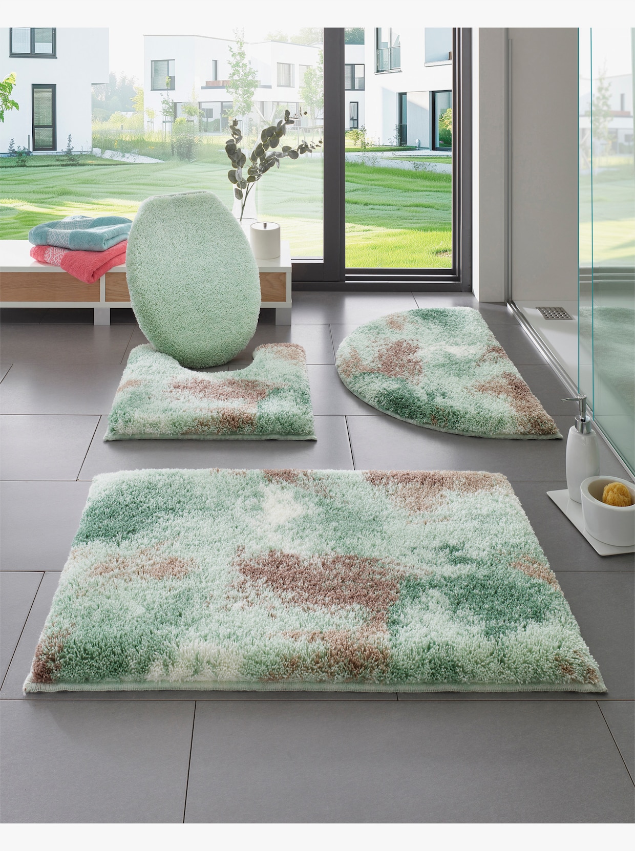 Grund Badematte - kalkmint