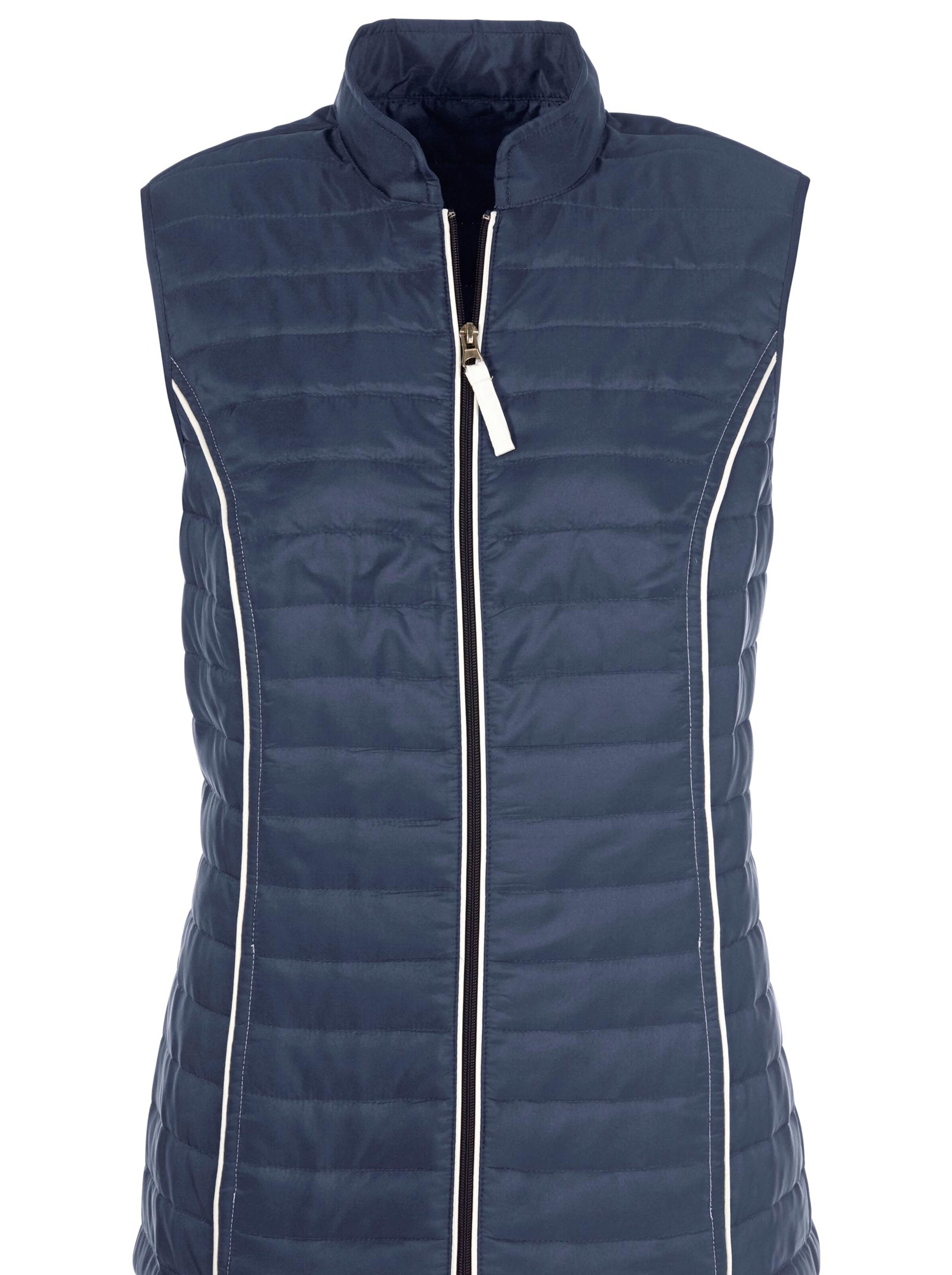 Weste - marine-weiß