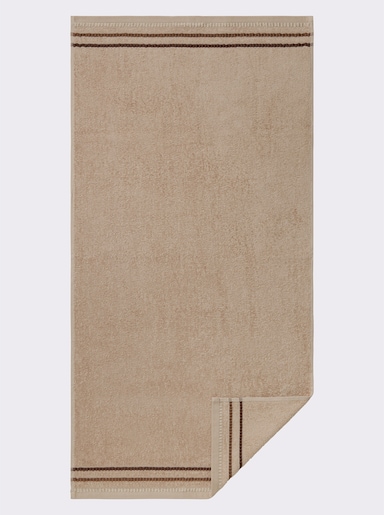 wäschepur Handtuch - beige