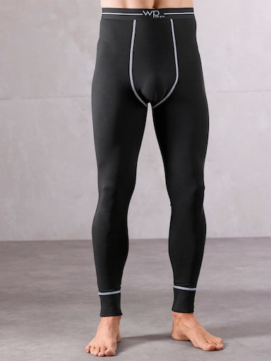 wäschepur men Hose lang - schwarz