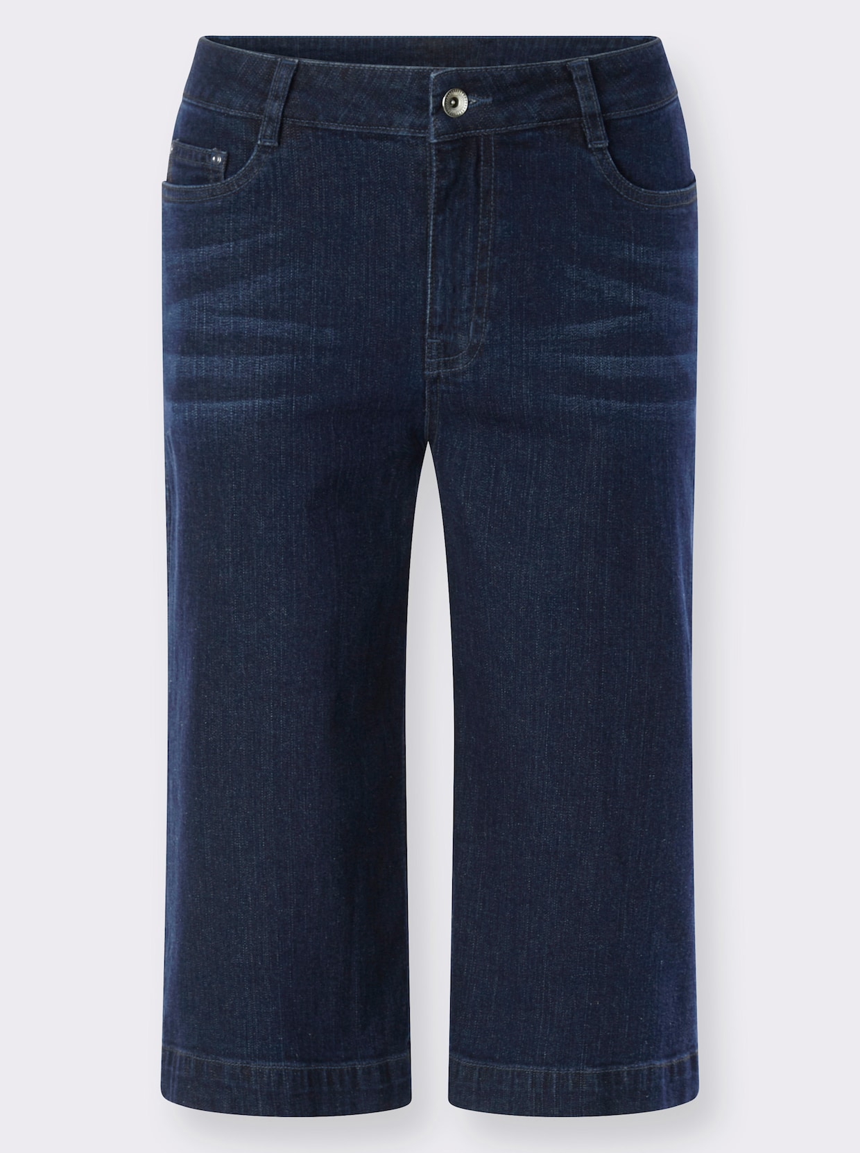 heine Jeansbermudas - dark blue