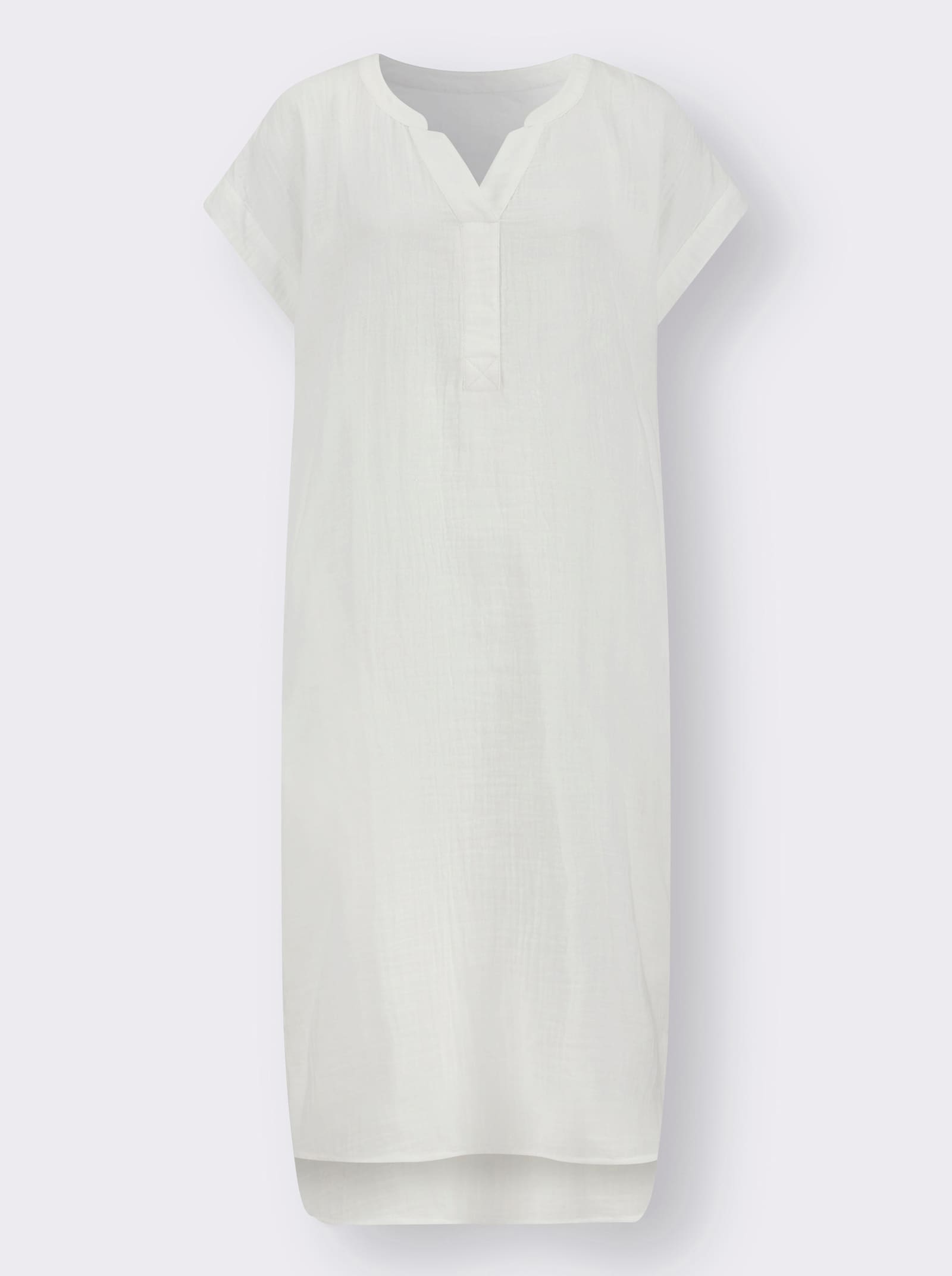 Sommerkleid in Musselin-Qualität - weiß