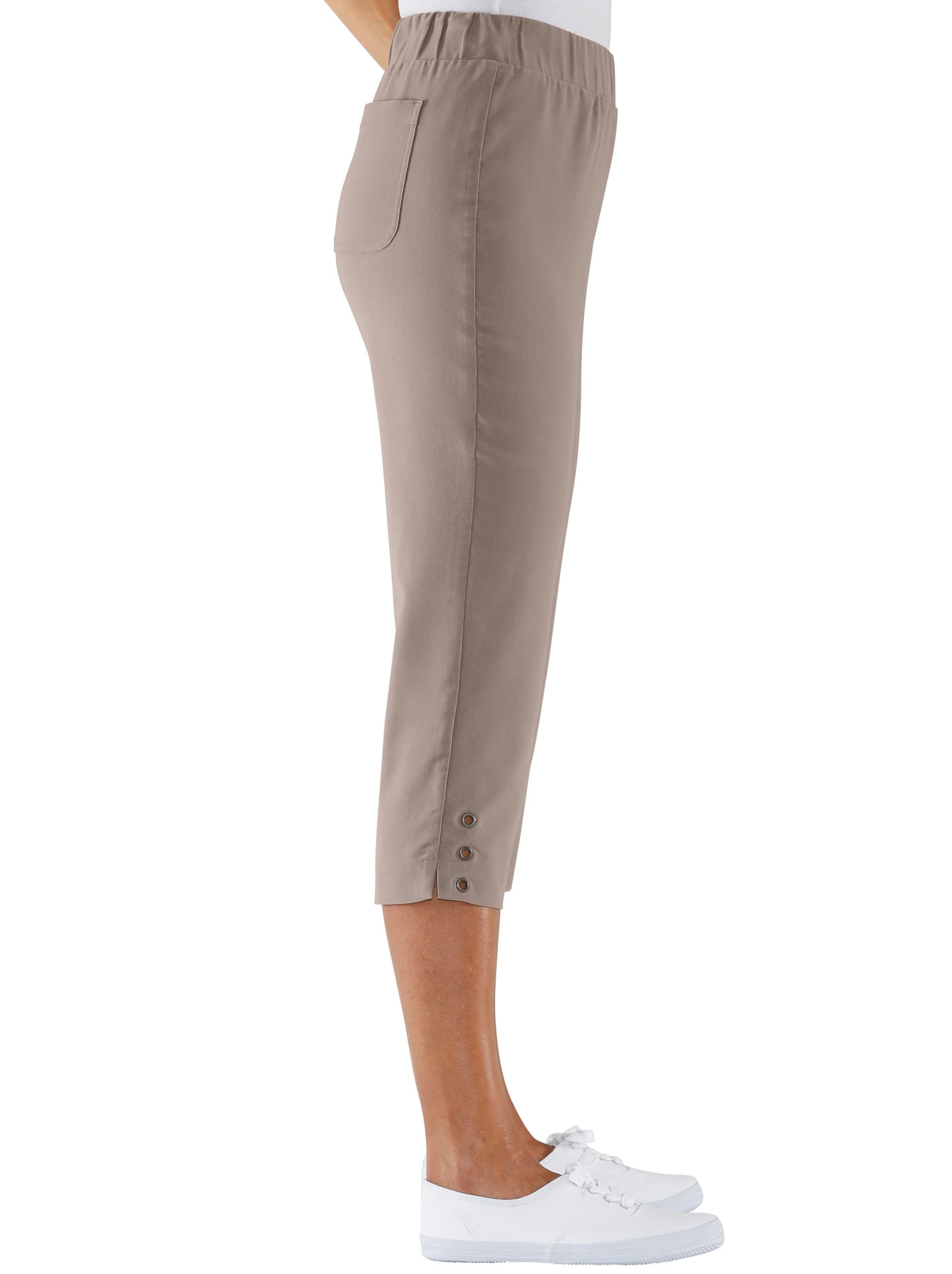 Capri-Hose - taupe
