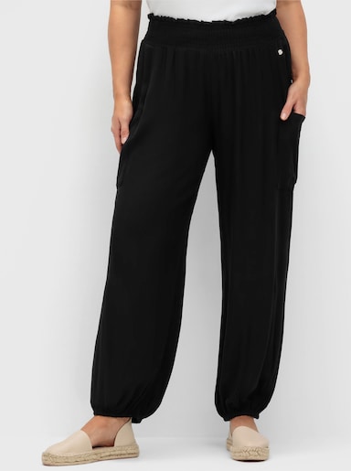 sheego Schlupfhose - schwarz