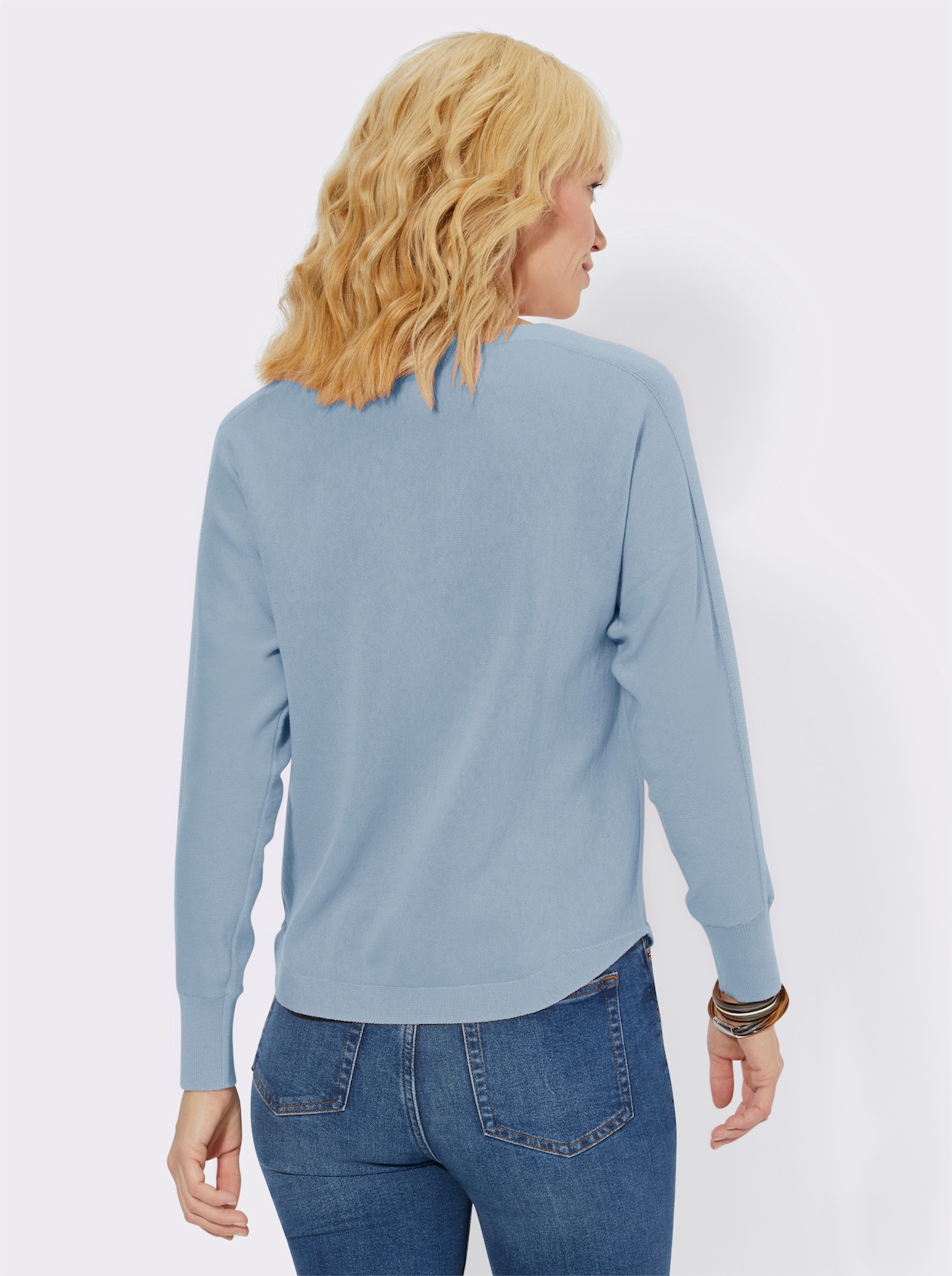Pullover met lange mouwen - lichtblauw