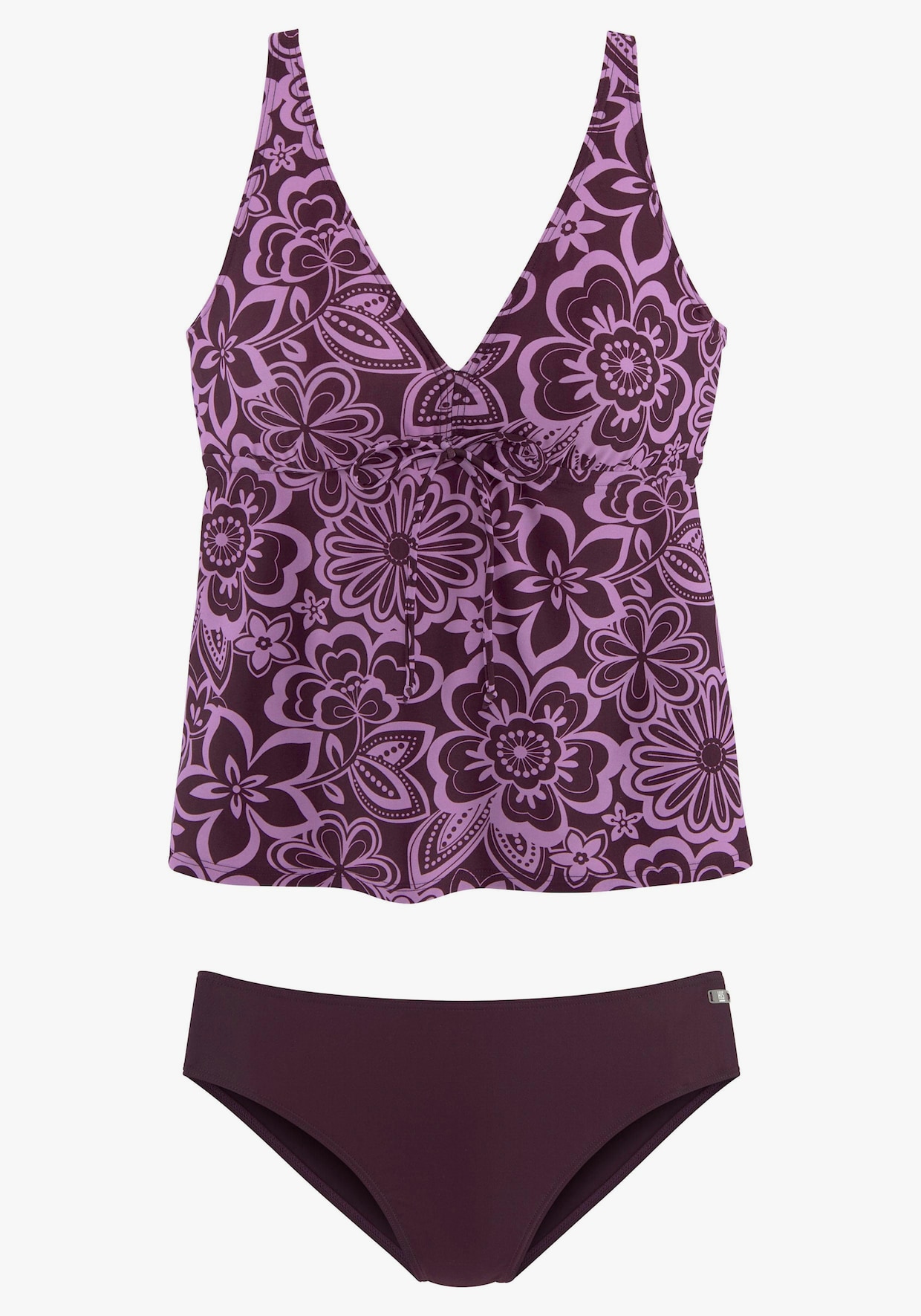 H.I.S Beugeltankini - paars geprint