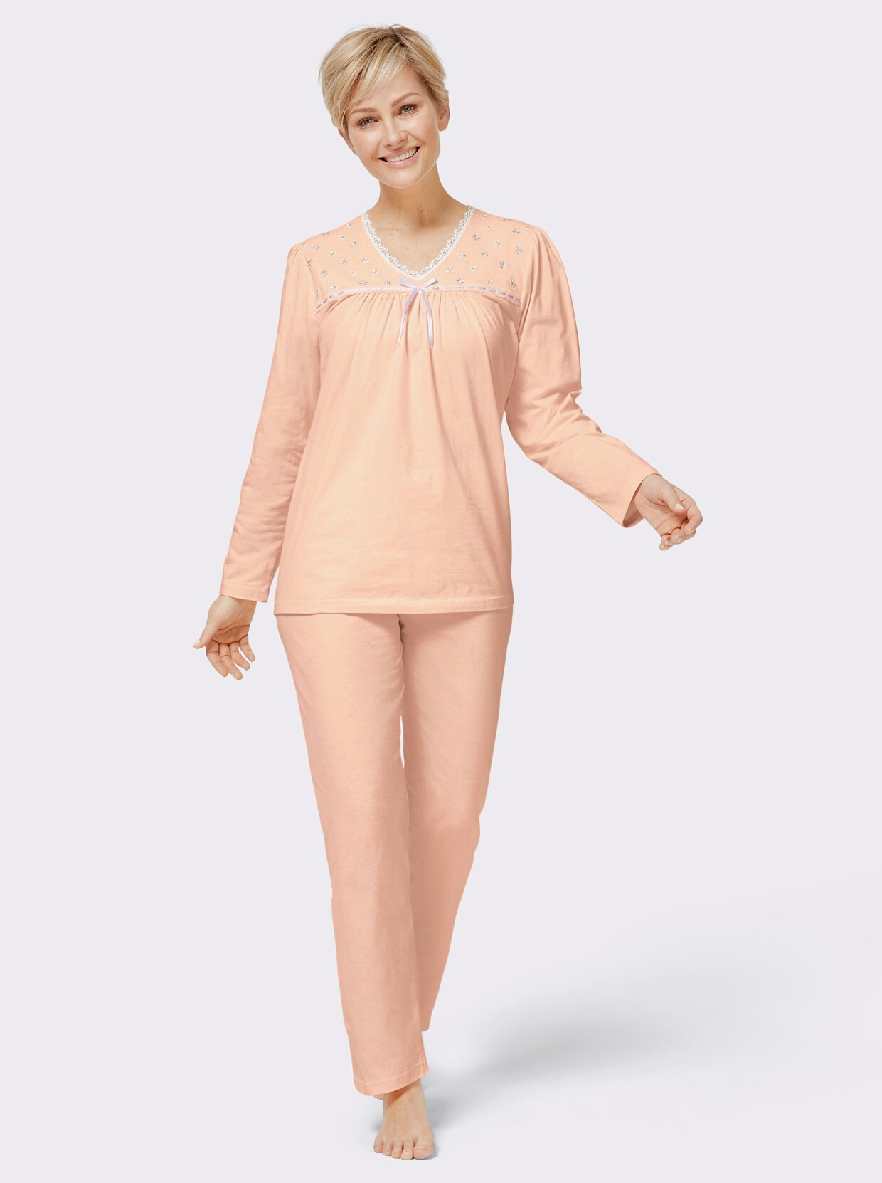 Comtessa Pyjama - apricot