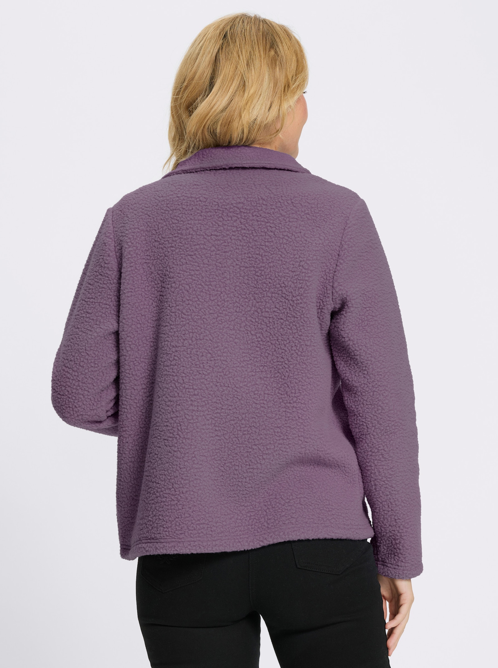 Fleecejacke mit Stehkragen - feige