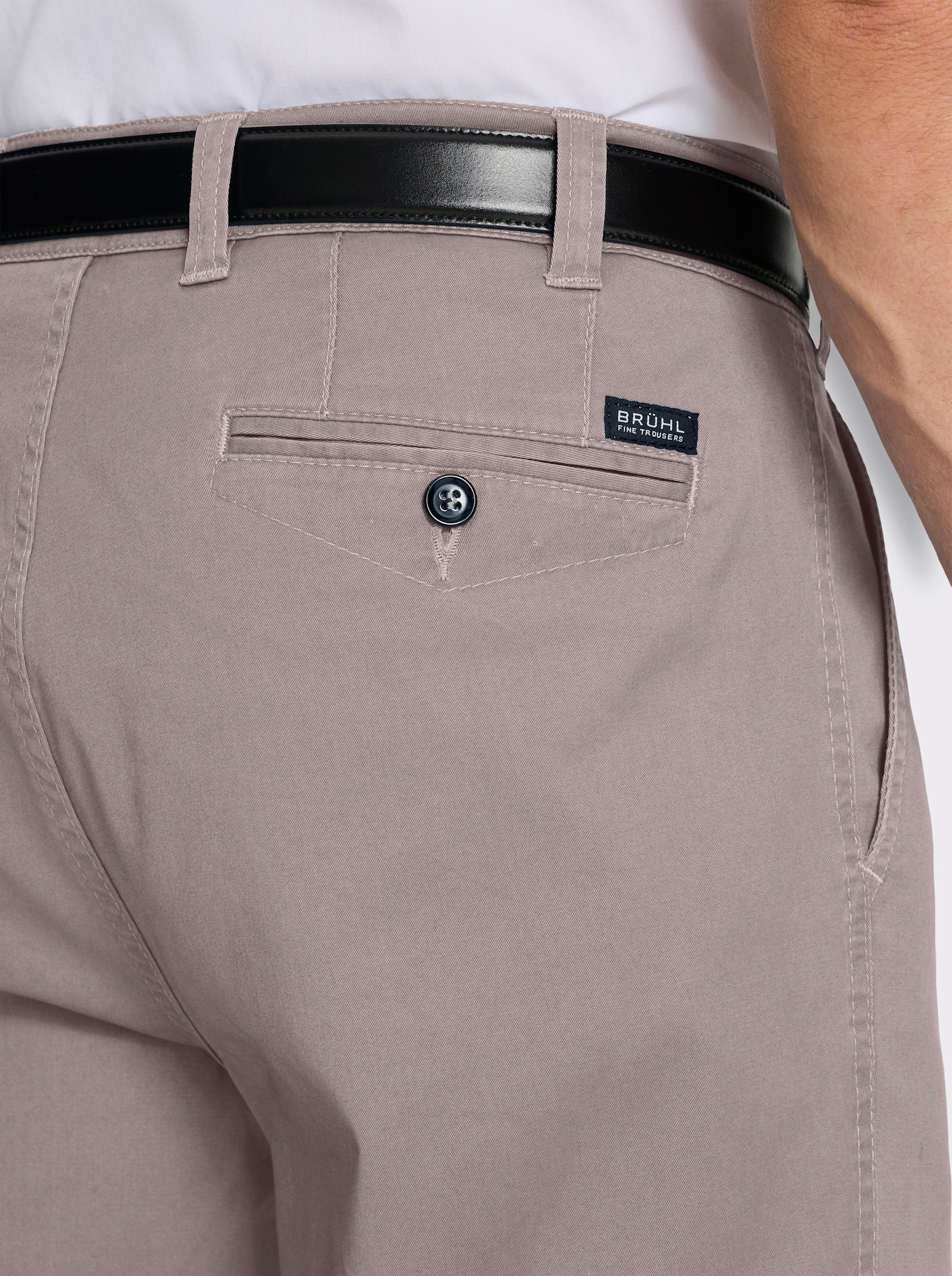 Brühl Hose mit hoher Farbbrillanz - mauve