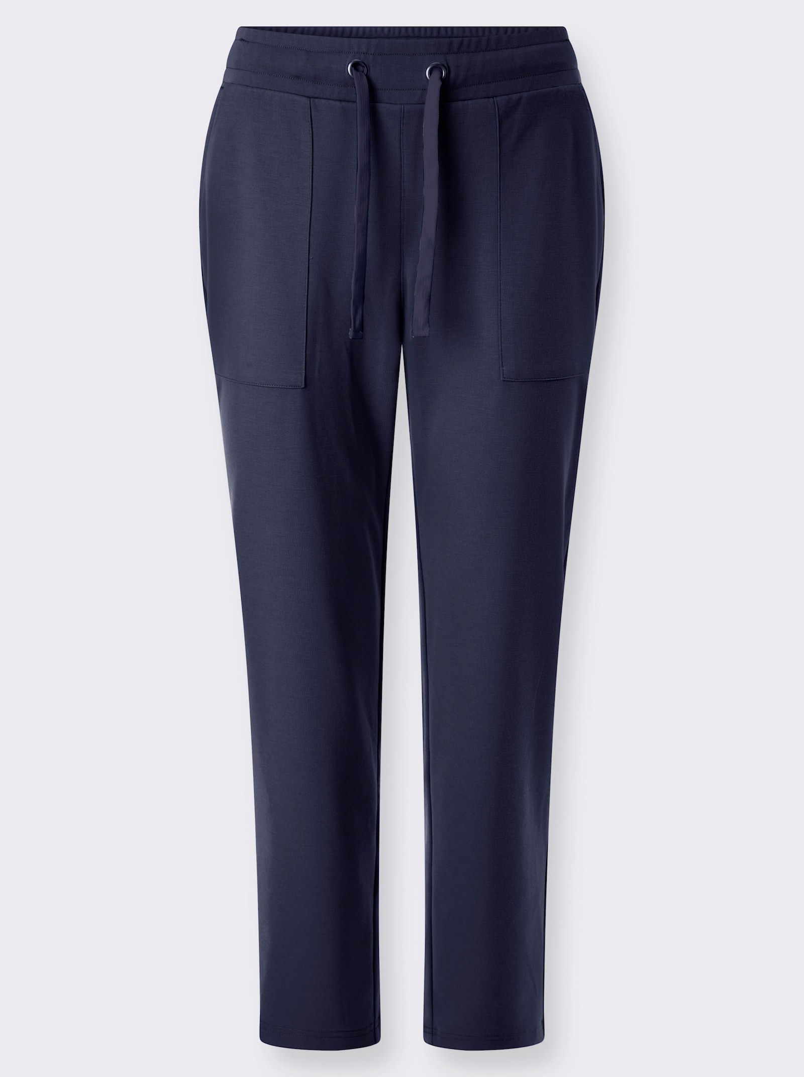 Jerseyhose in formstabiler Qualität - marine