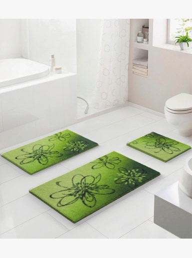 Grund Badematte - grün-grau