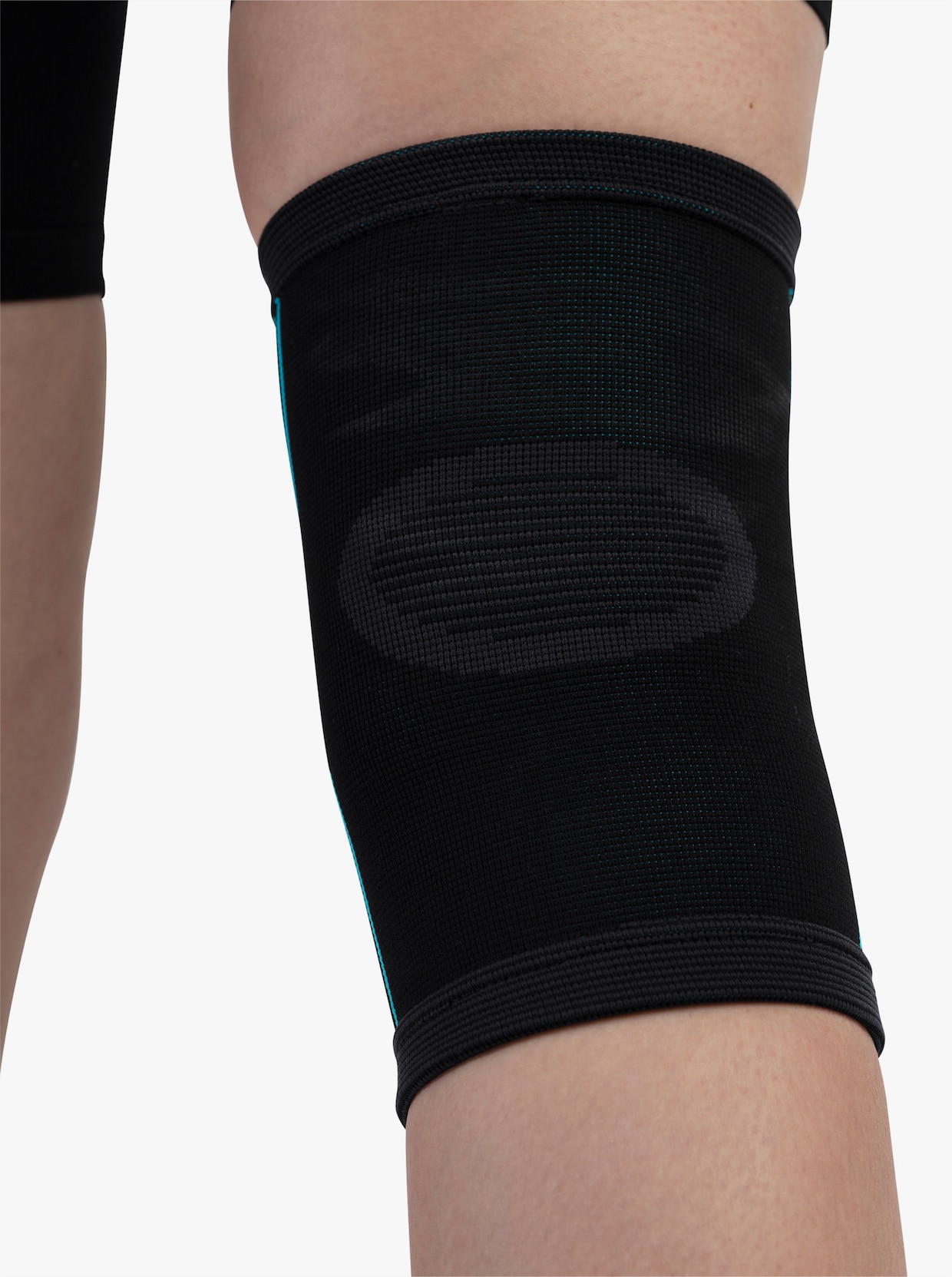 Elastische Kniebandage - schwarz