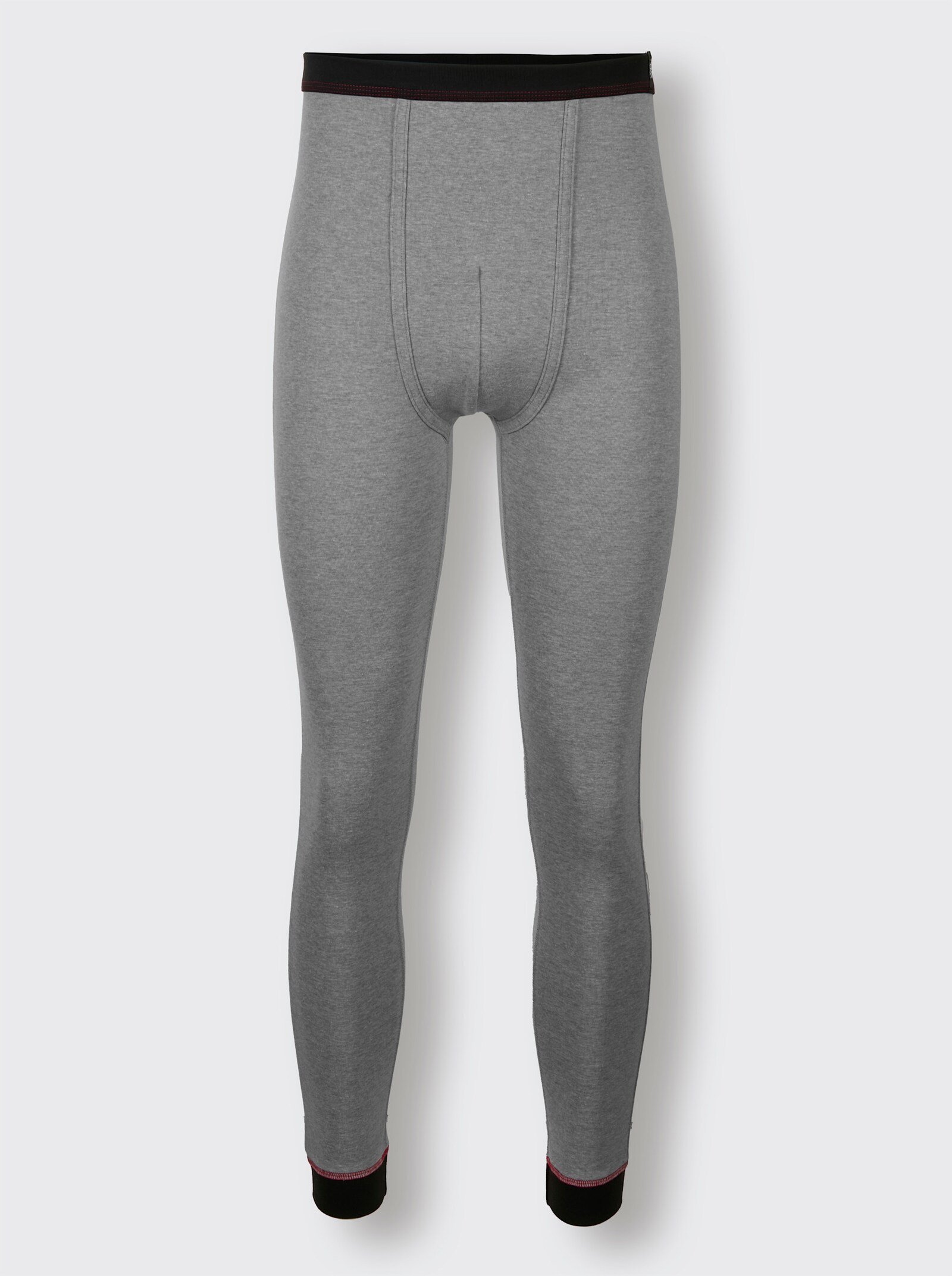 wäschepur men Herenlegging, lang - antraciet gemêleerd