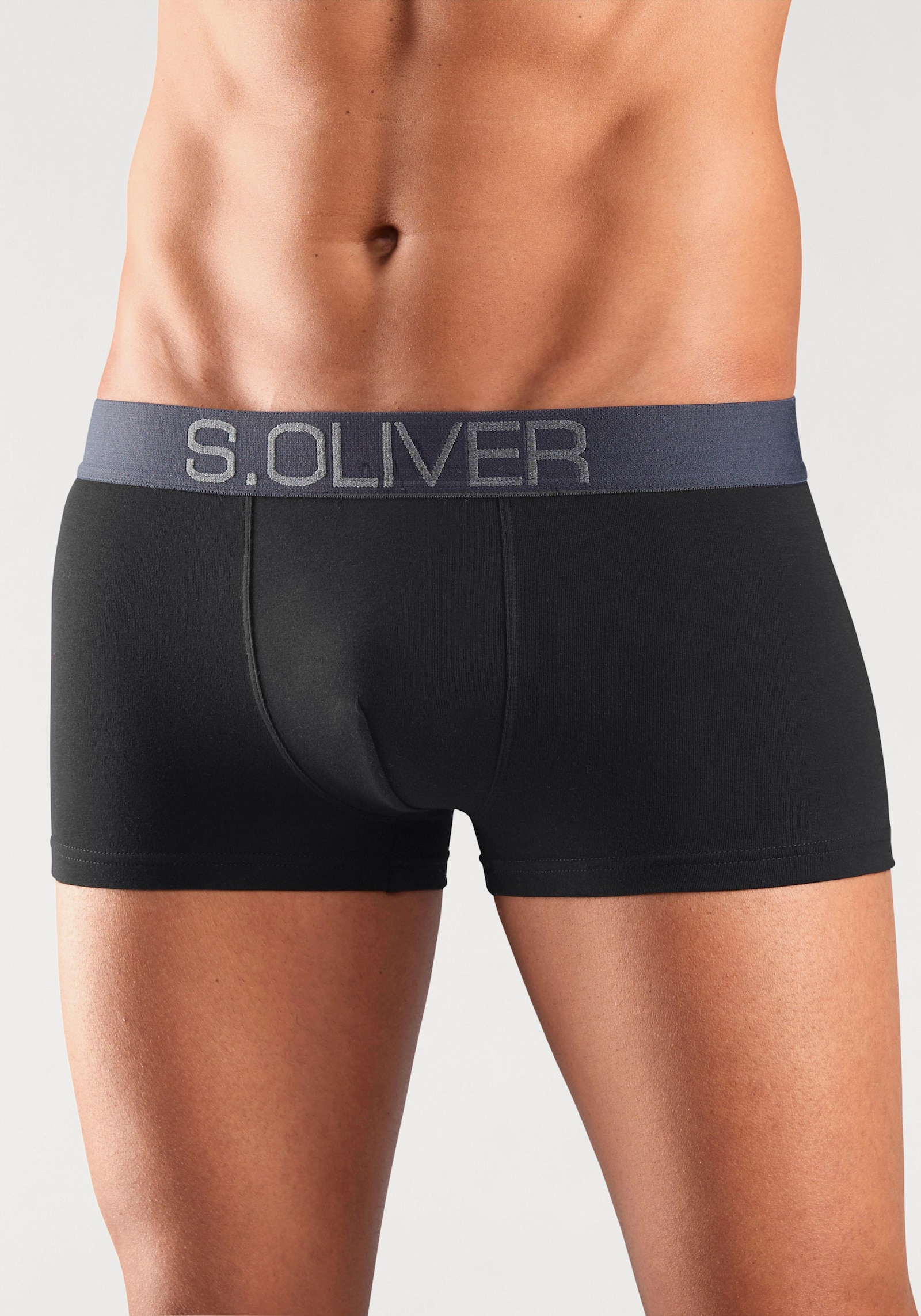 s.Oliver Hipster - schwarz-khaki, schwarz-bordeaux, schwarz-anthrazit, schwarz-blau