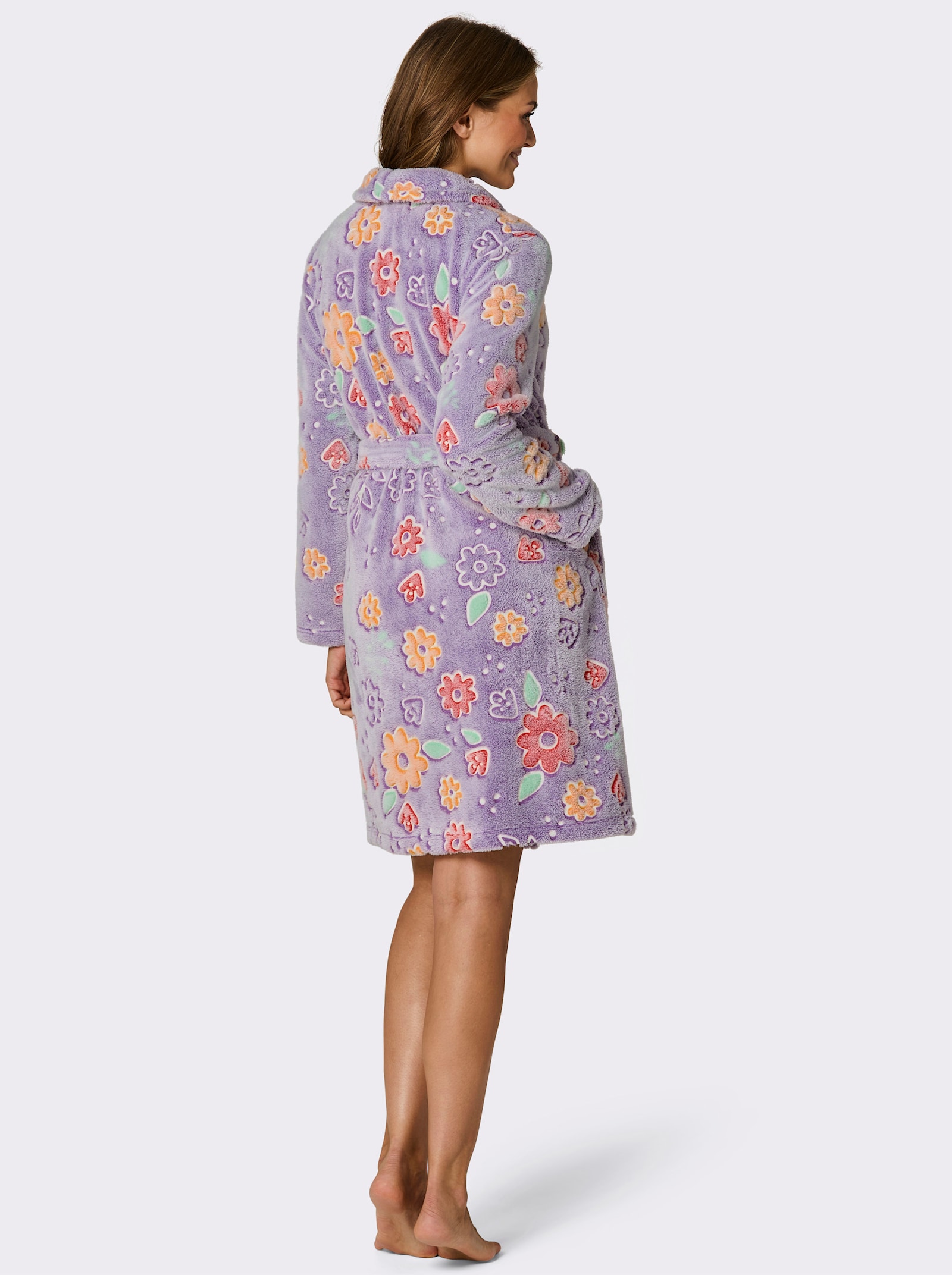 feel good Peignoir - lavande-corail