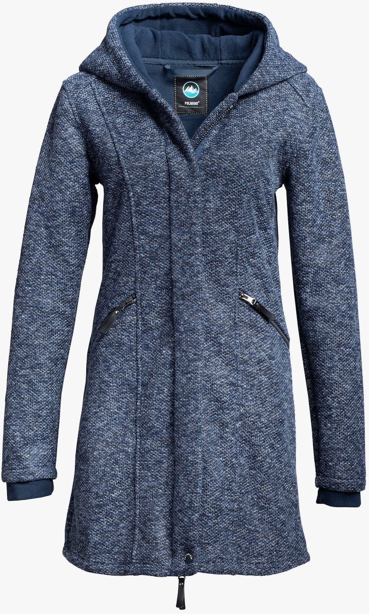 Strickmantel - marine