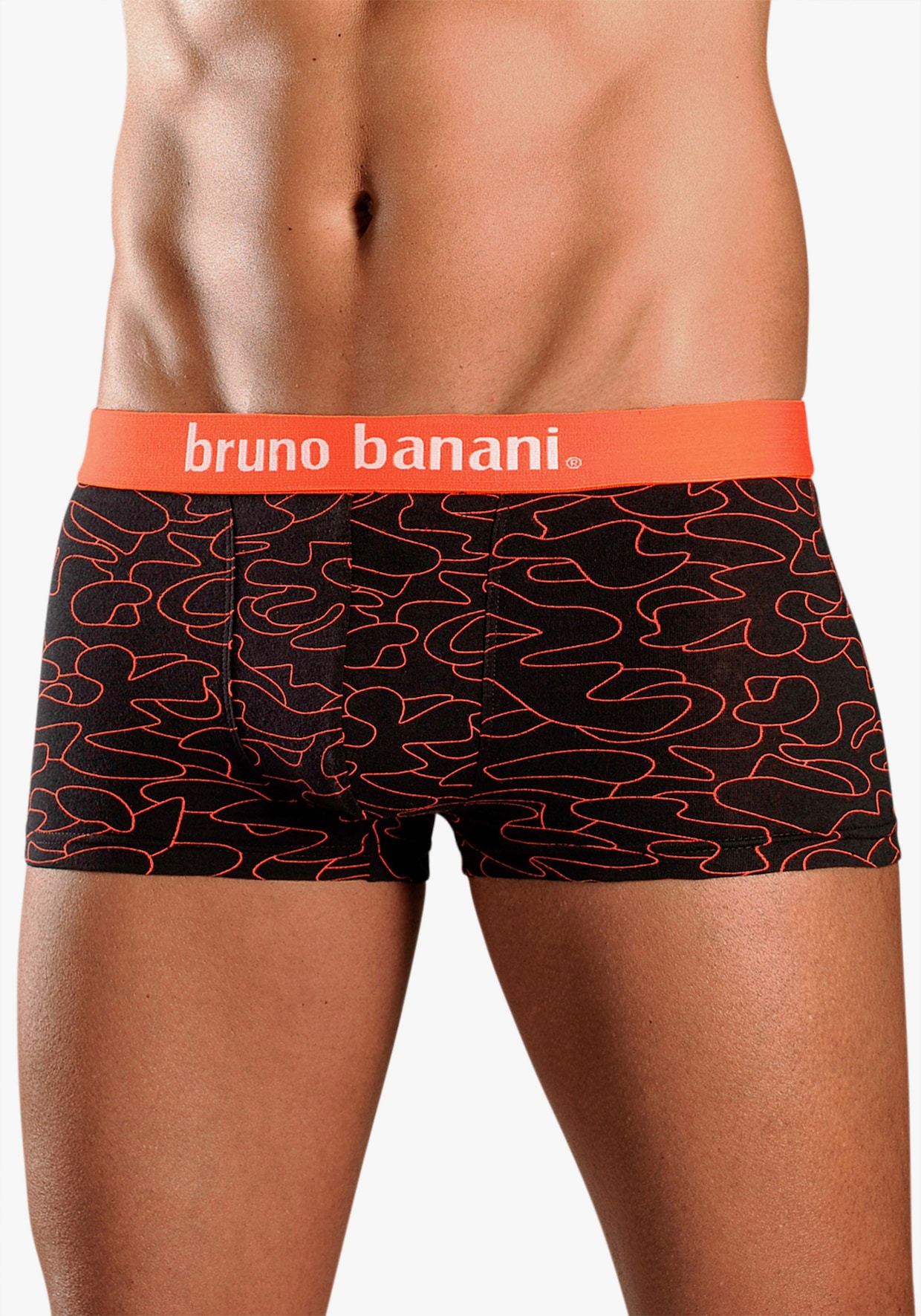 Bruno Banani Hipster - schwarz-bedruckt