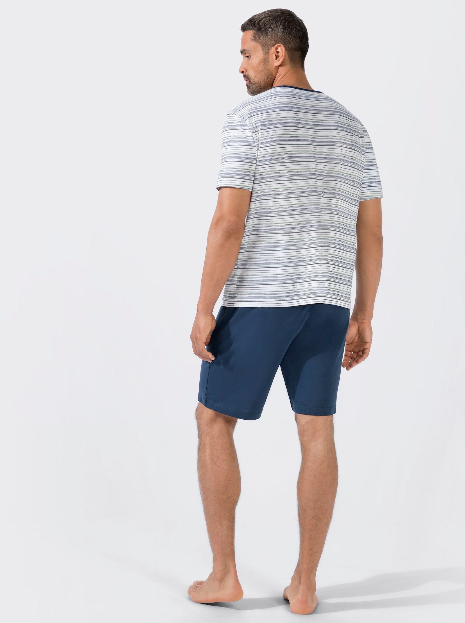 wäschepur men Shortys - anthrazit + marine