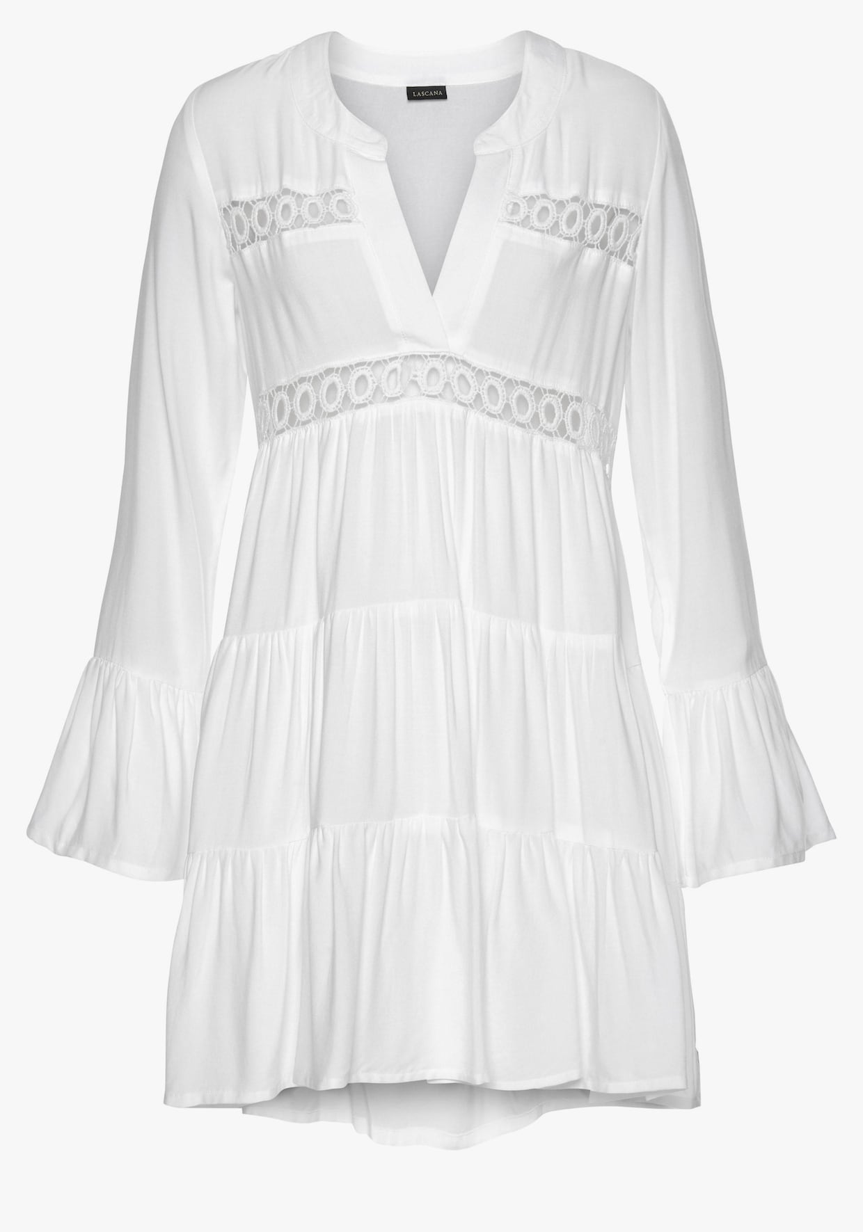LASCANA Longline blouse - offwhite