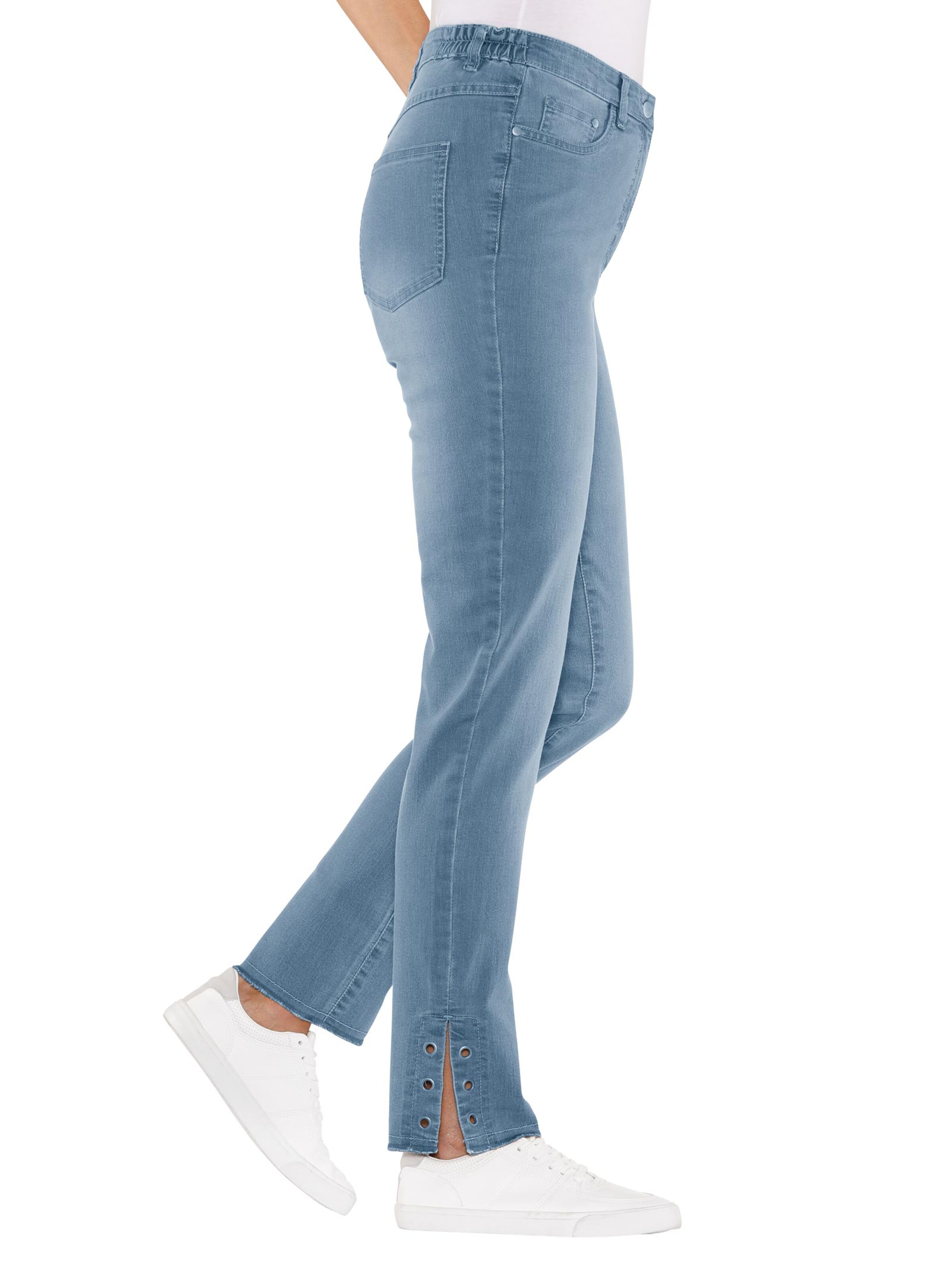 Jeans - blue-bleached