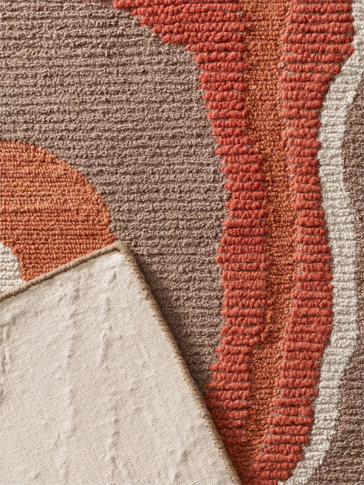 heine home Tapijt - terra/taupe
