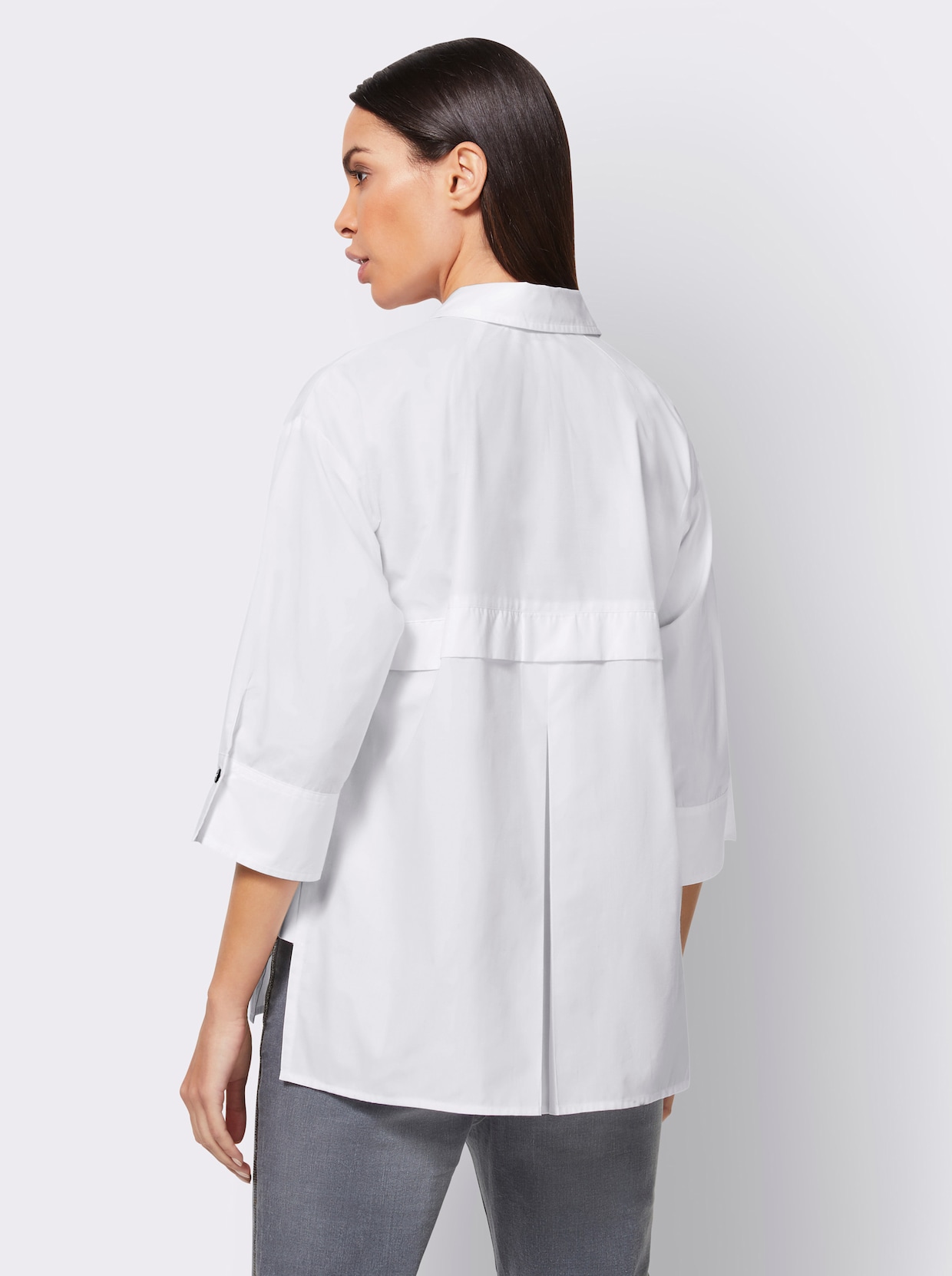 heine Overhemdblouse - wit