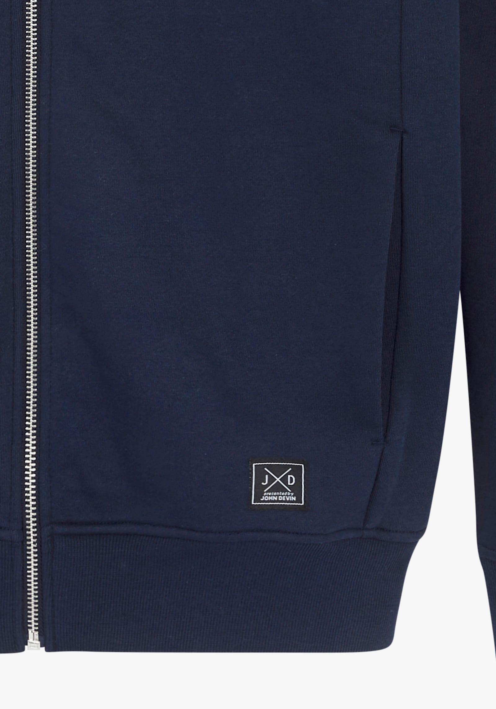 John Devin Sweatjacke - navy