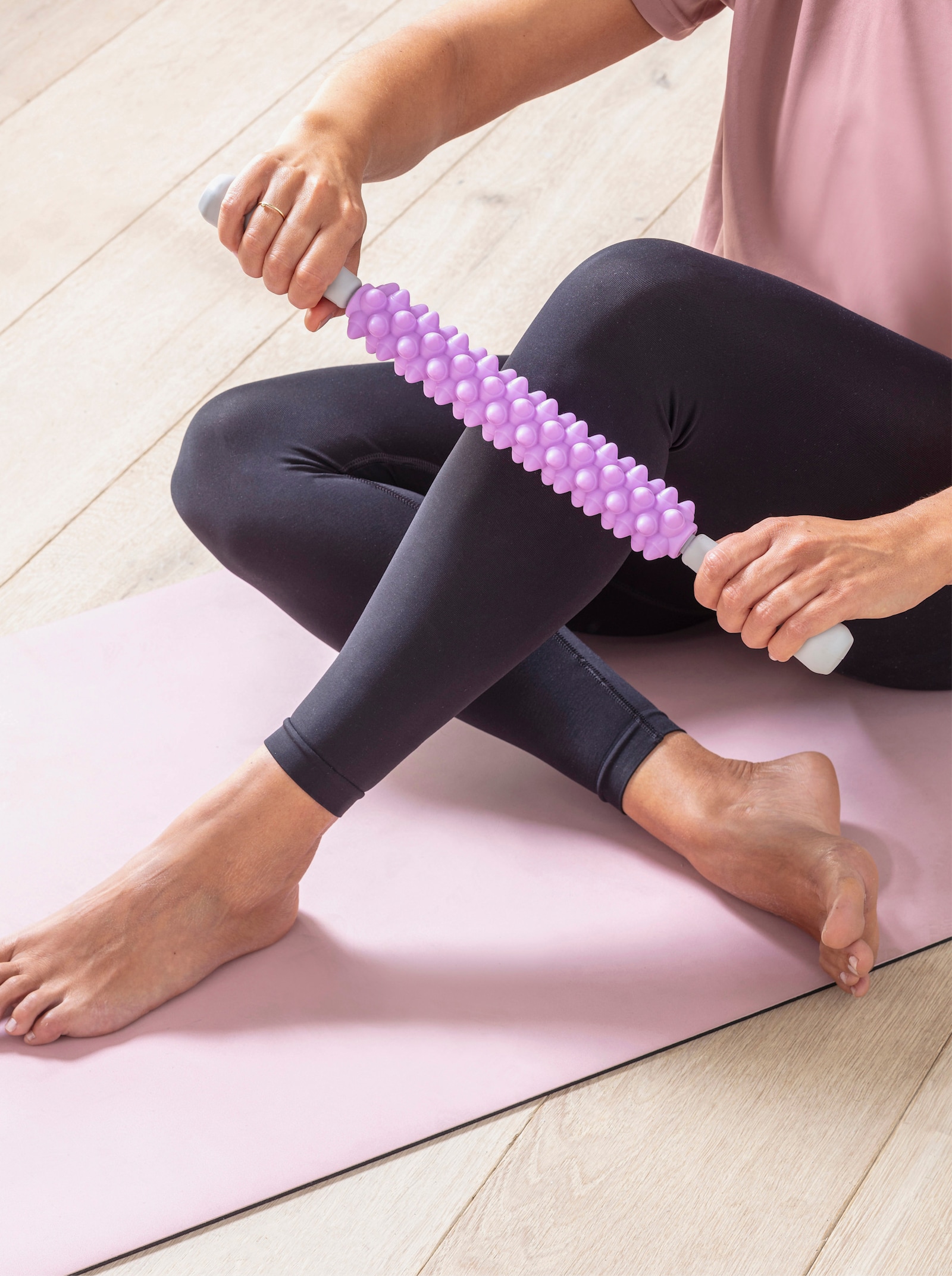 heine home Massageroller - roze/grijs