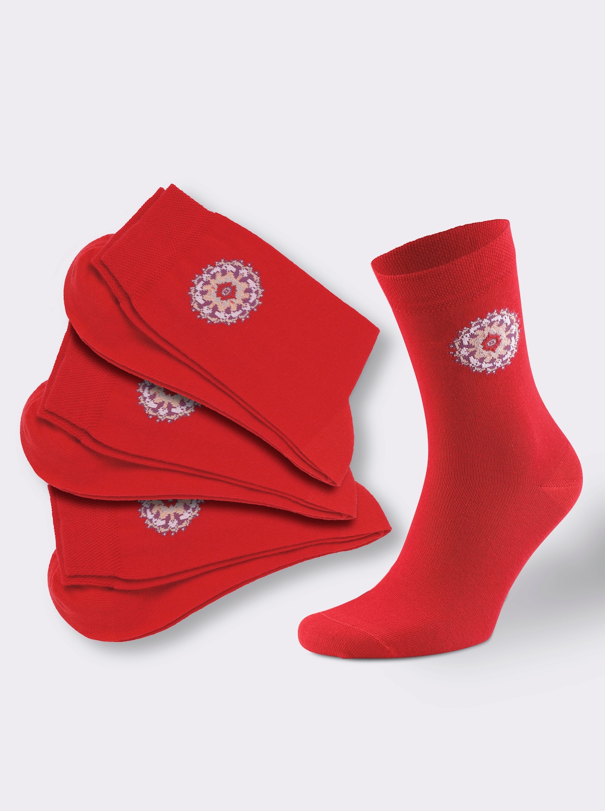 wäschepur Socken - rot