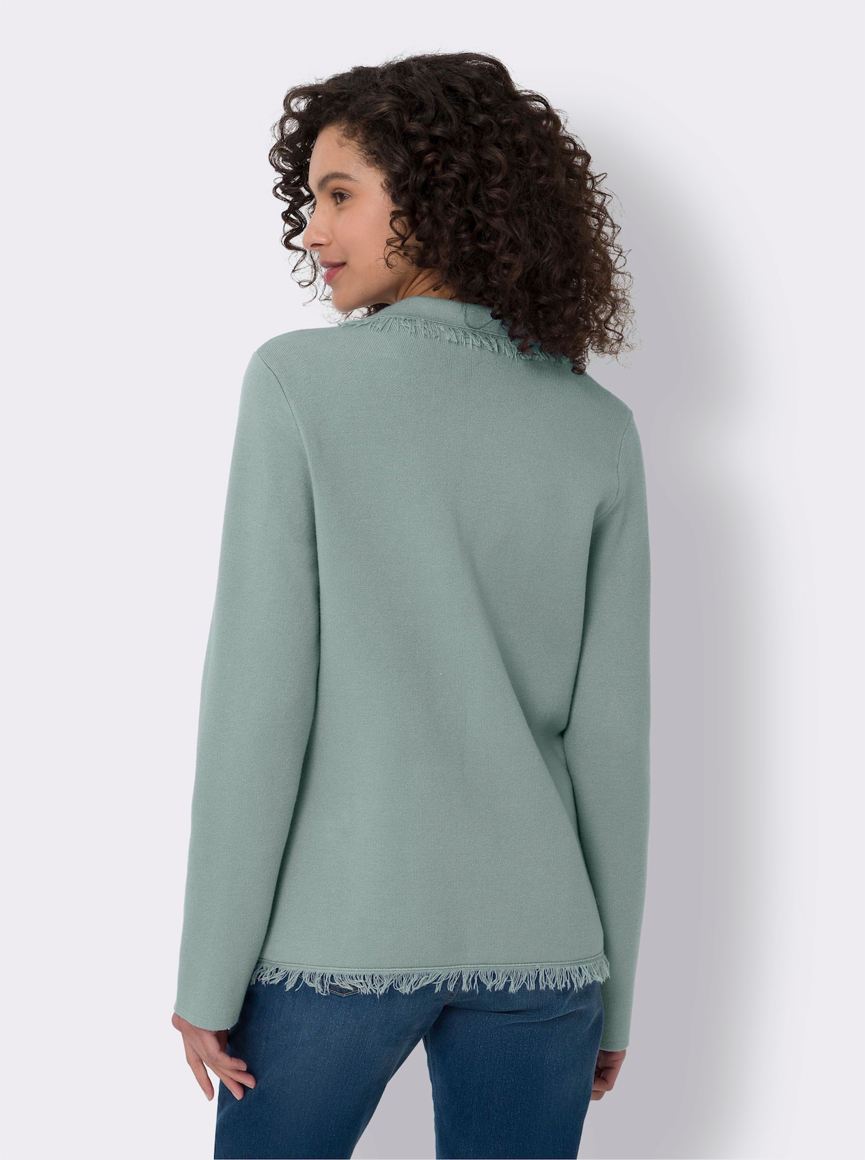 heine Veste en tricot - menthe