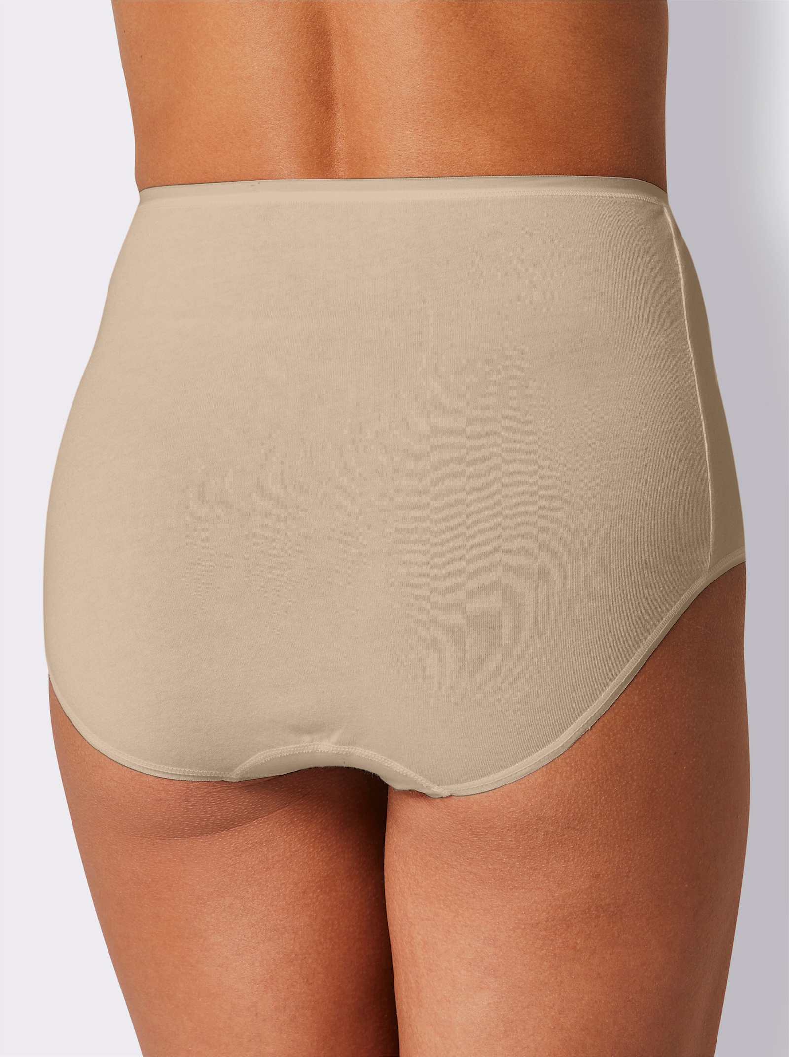 Schiesser Nohavičky, zv. pás, pás+dolné zakončenia ploché - slonovinová