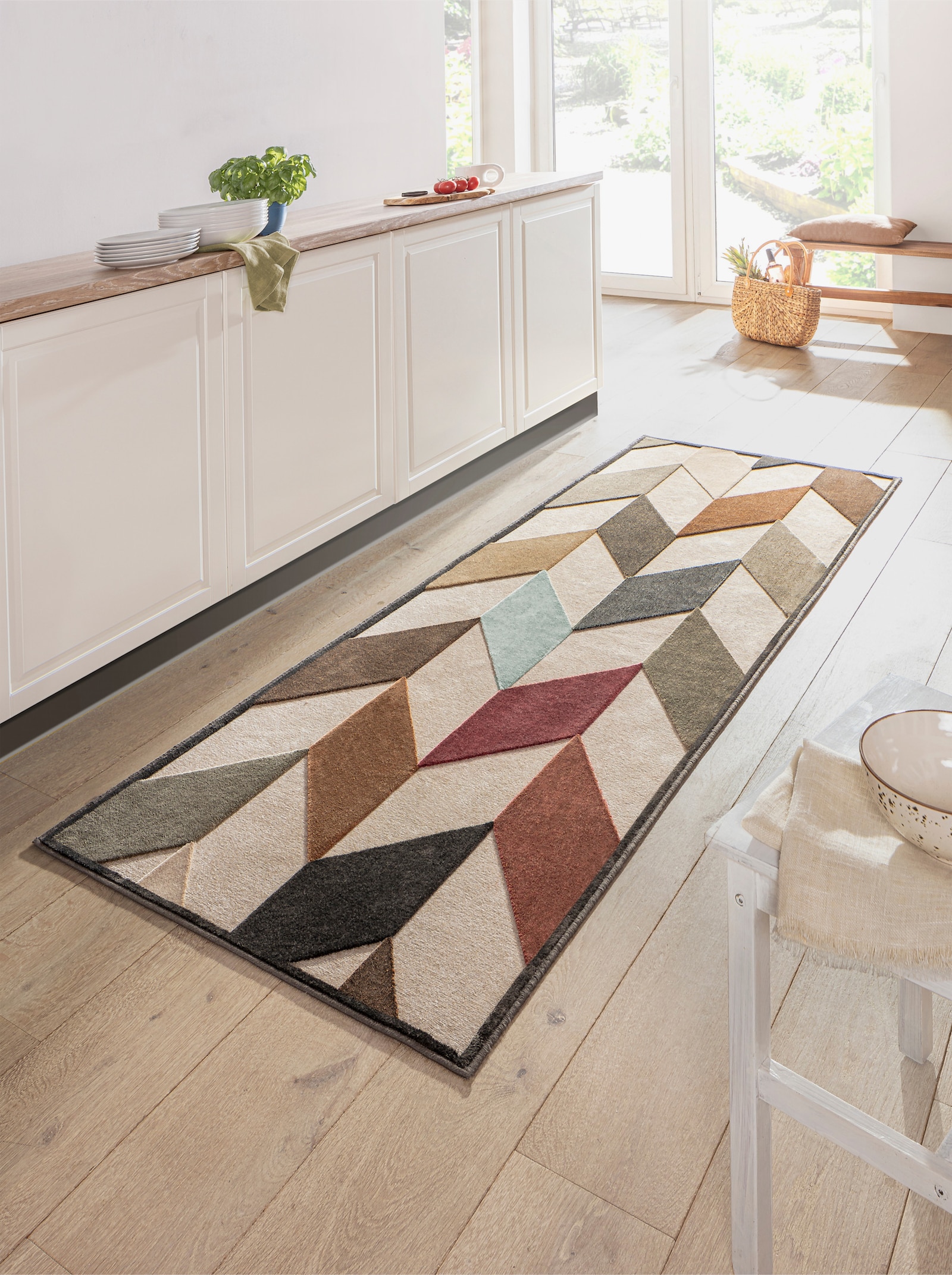 heine home Tapijt - ecru/bont