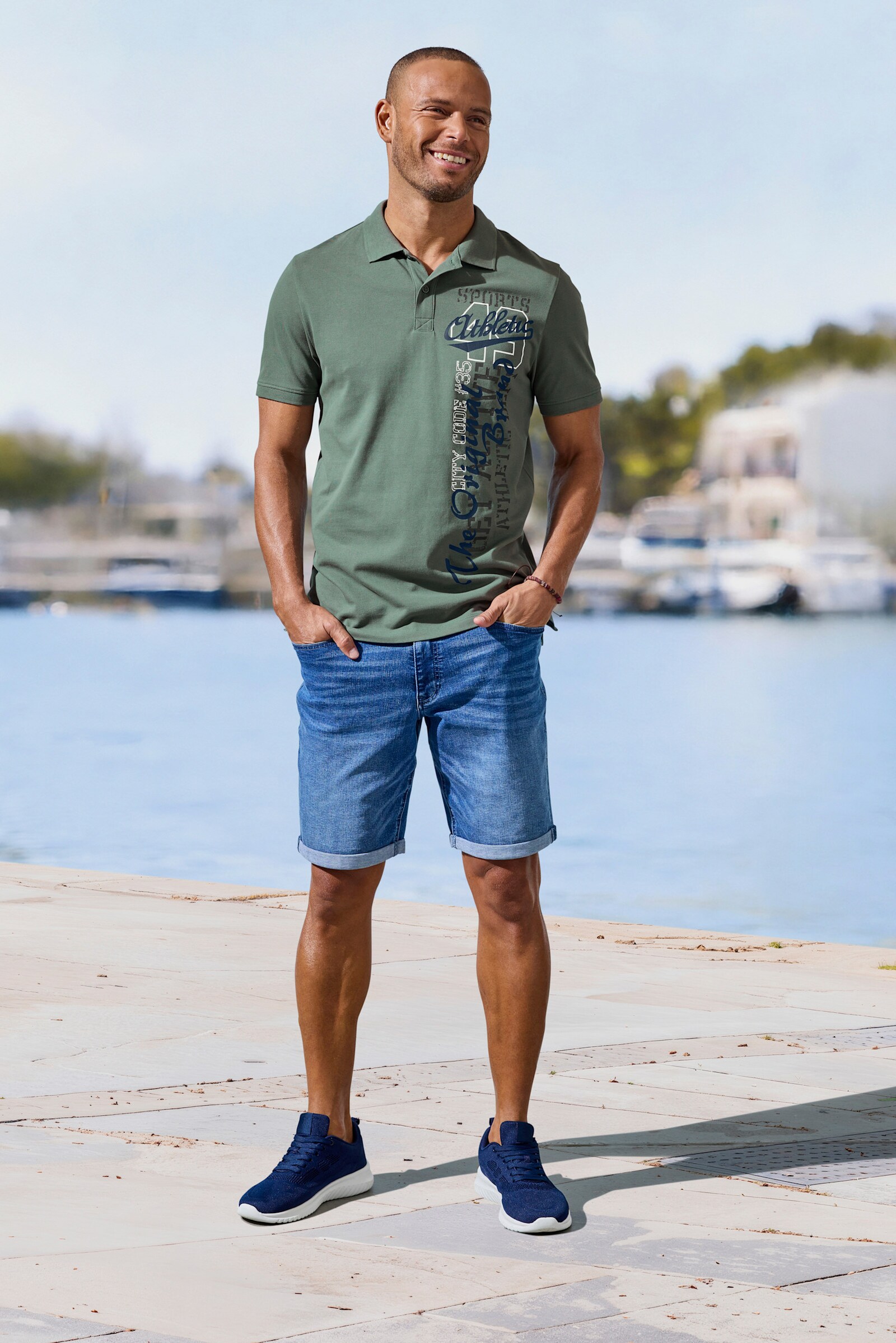 John Devin Poloshirt - salbei