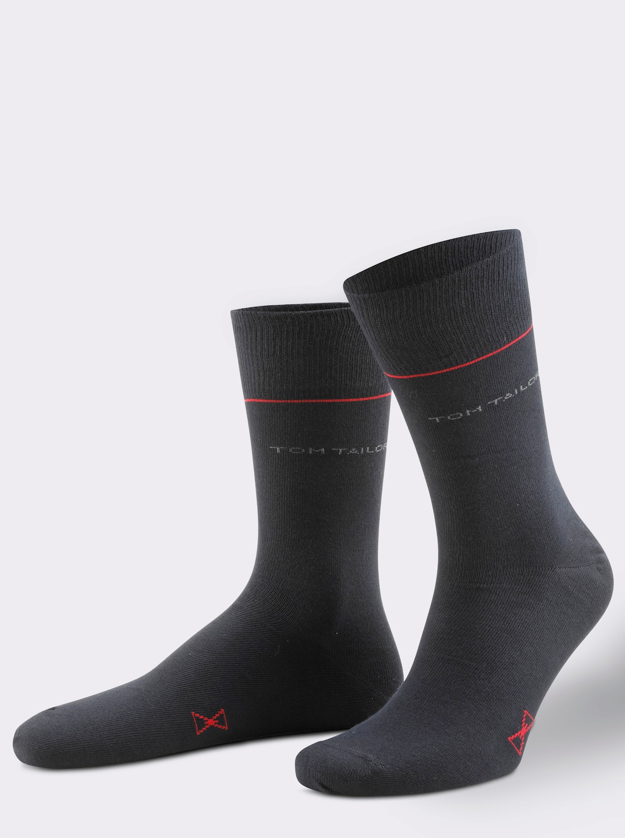 TOM TAILOR Herren-Socken - schwarz-sortiert