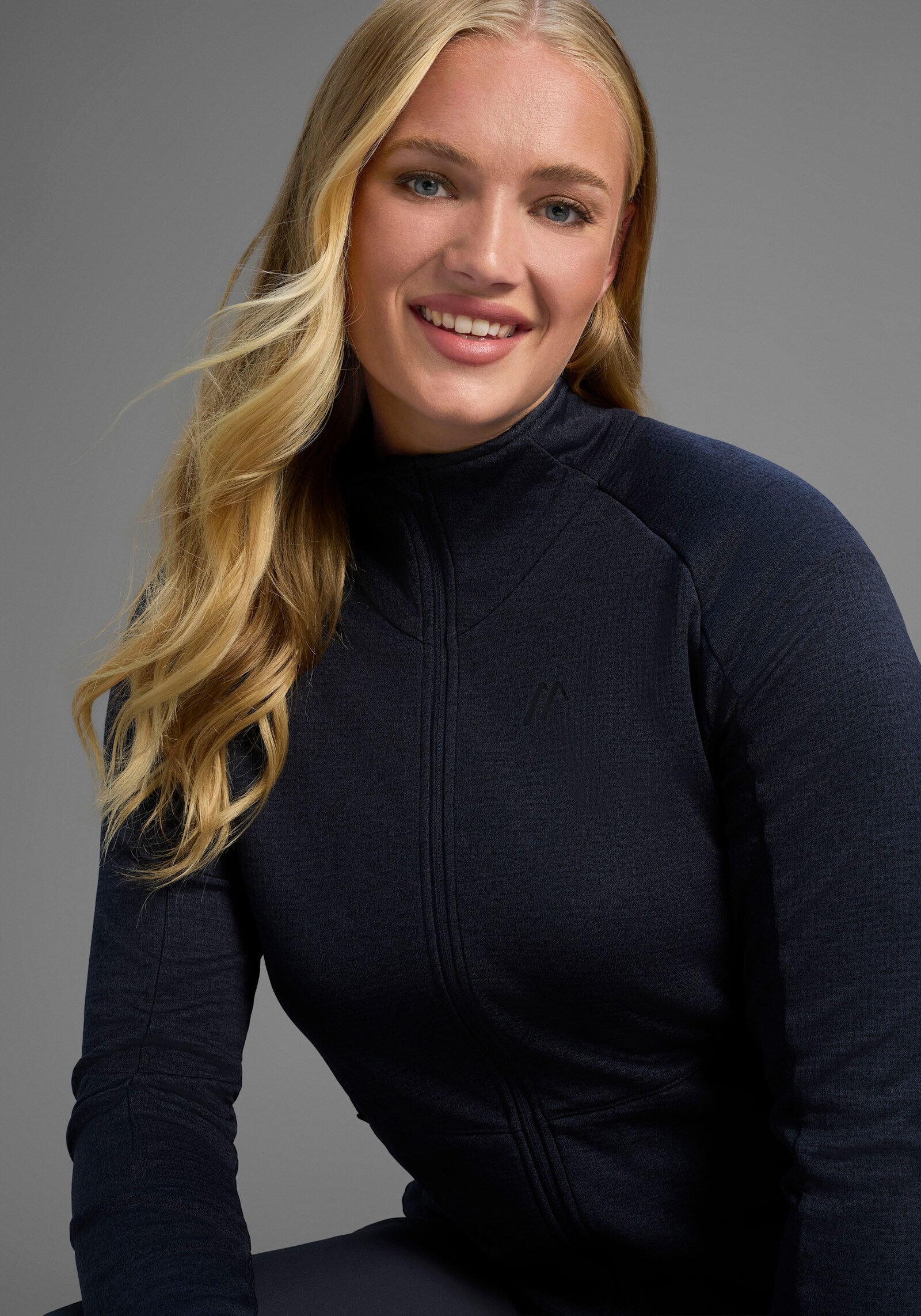 Maier Sports Fleecejacke - night sky