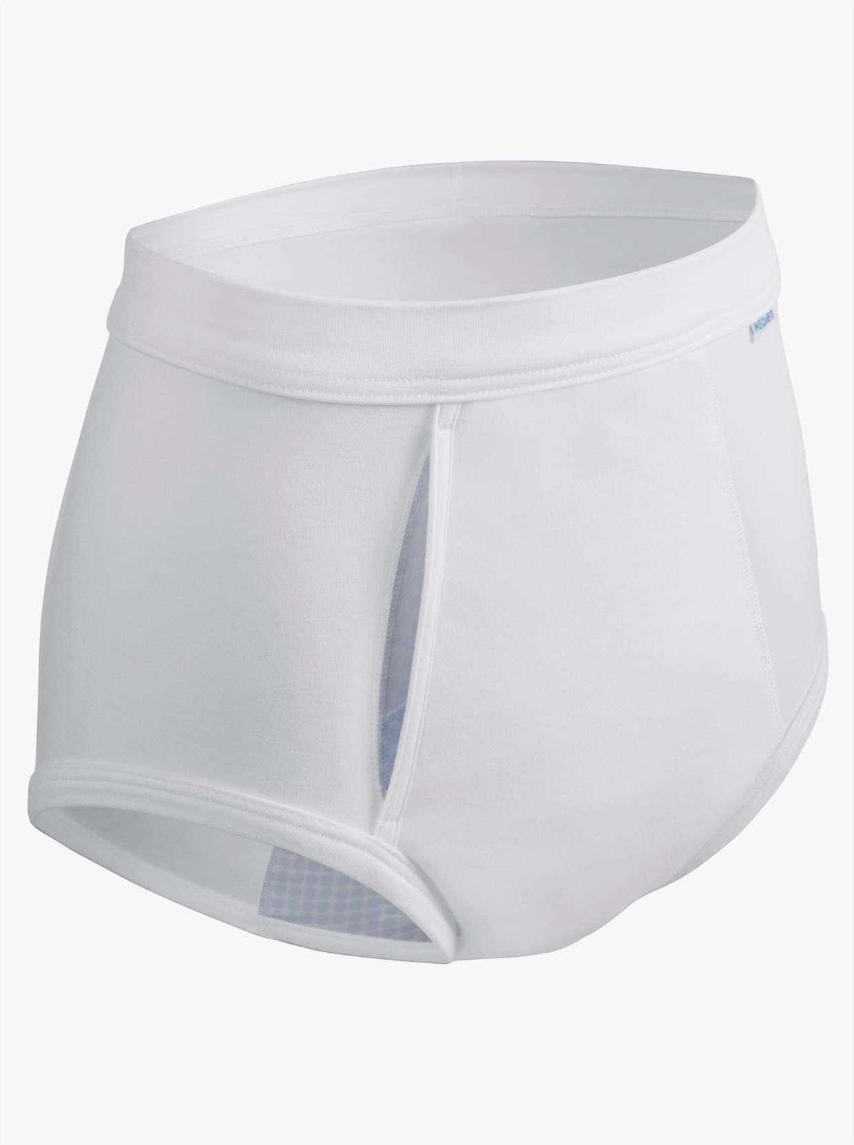 Herren-Inkontinenz-Slip - weiss