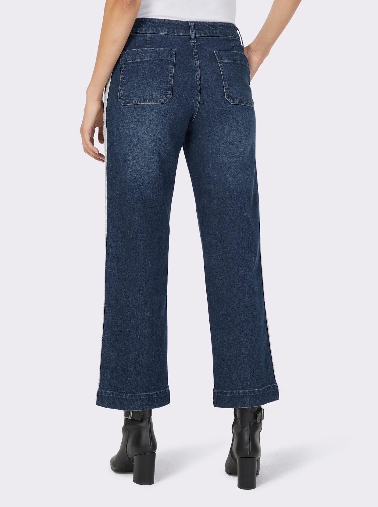 heine Jeans - blue-stone-washed