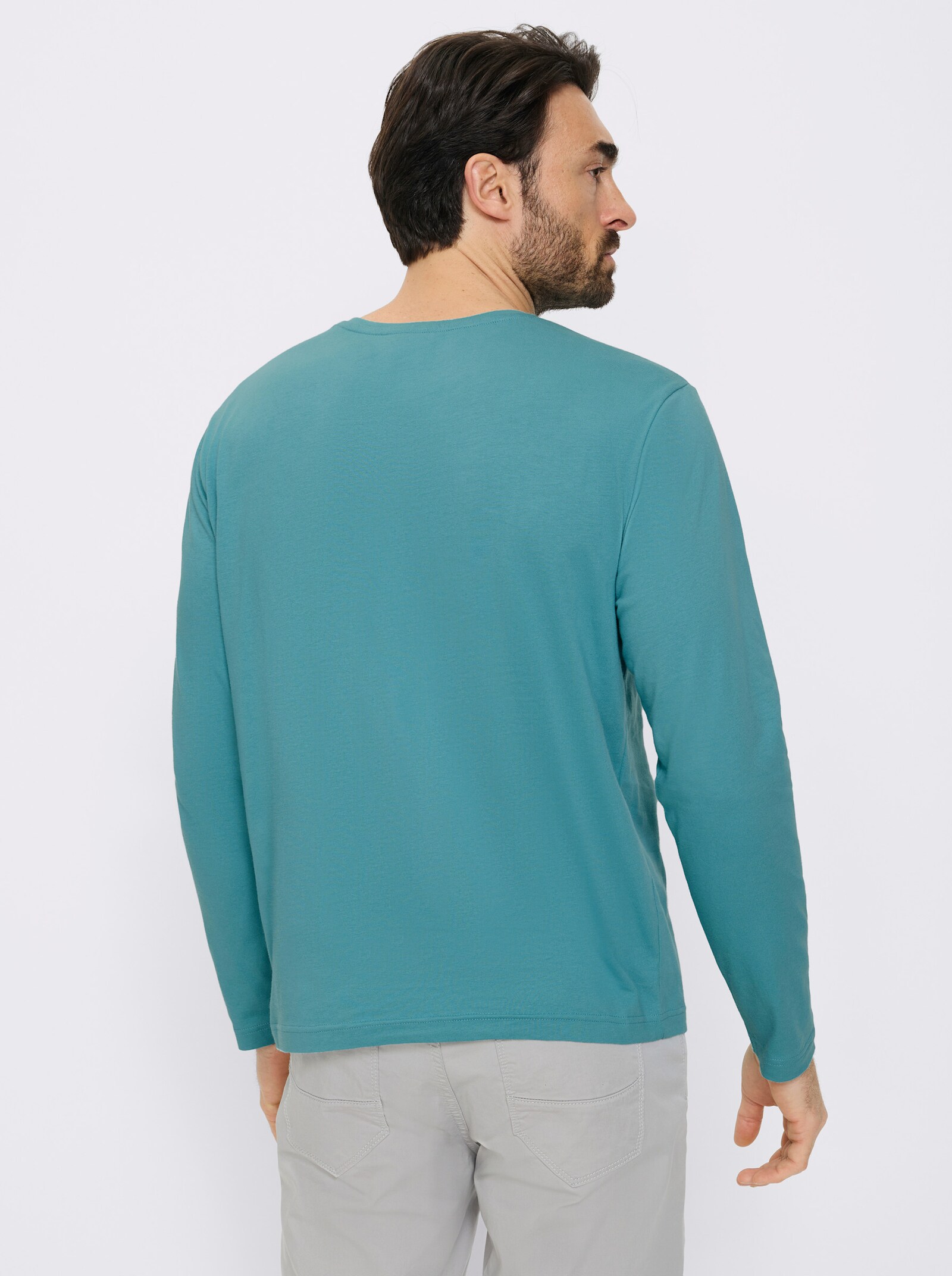 Catamaran Langarmshirt im Doppelpack - ozean + marine