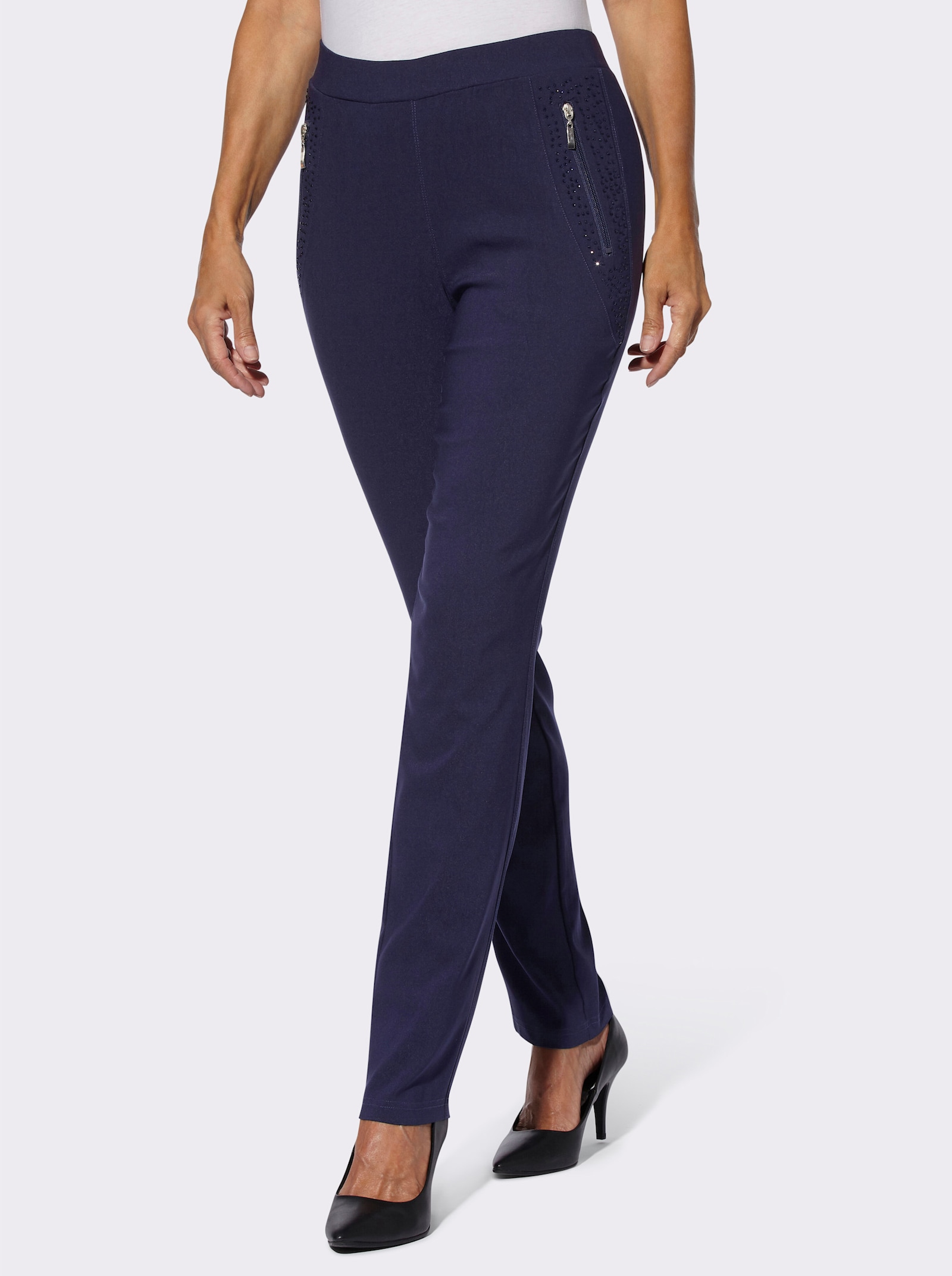 Bengalinhose mit Shaping-Effekt - marine