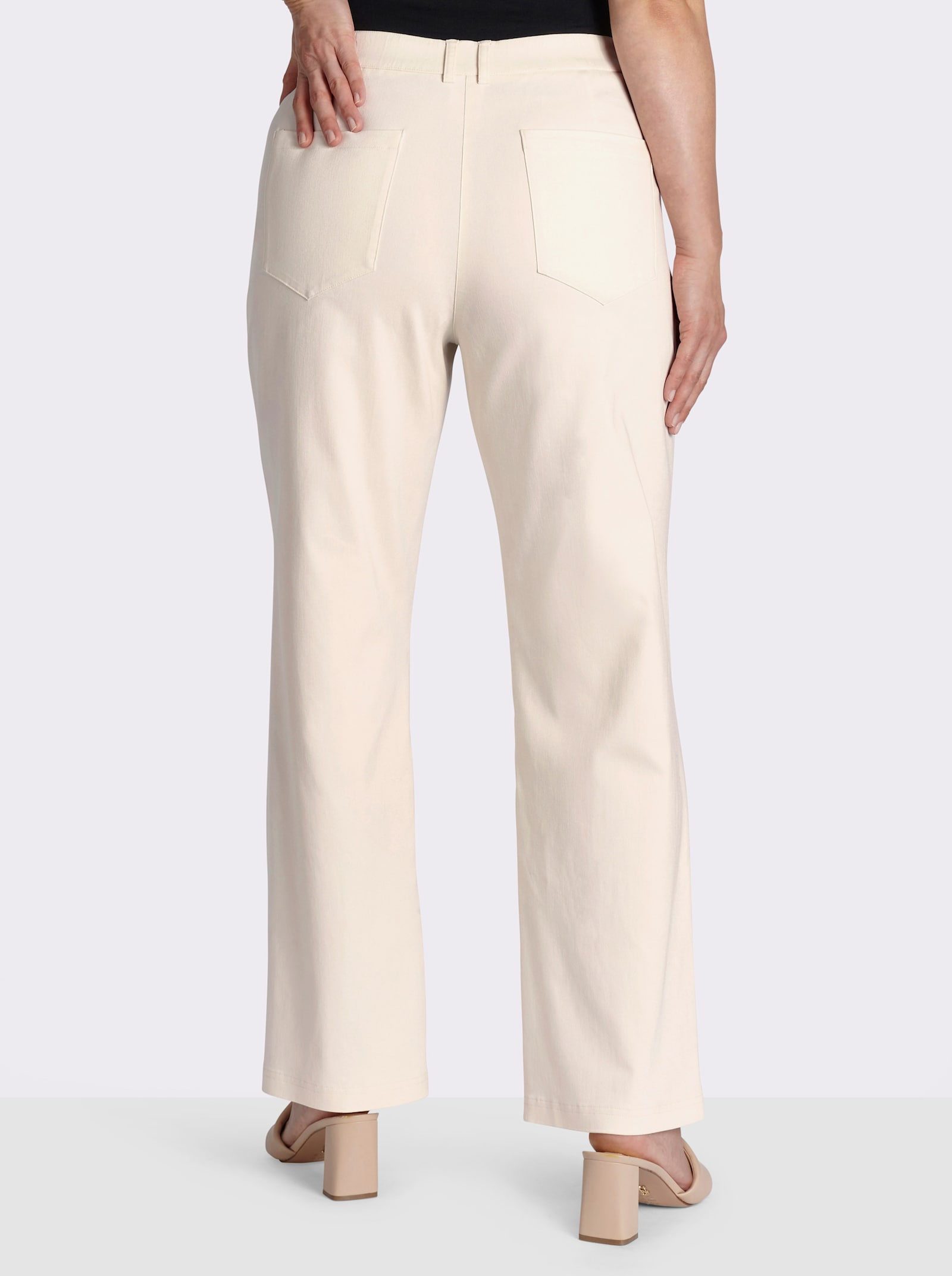 sheego Bengalinhose mit Shaping-Einsatz - champagner