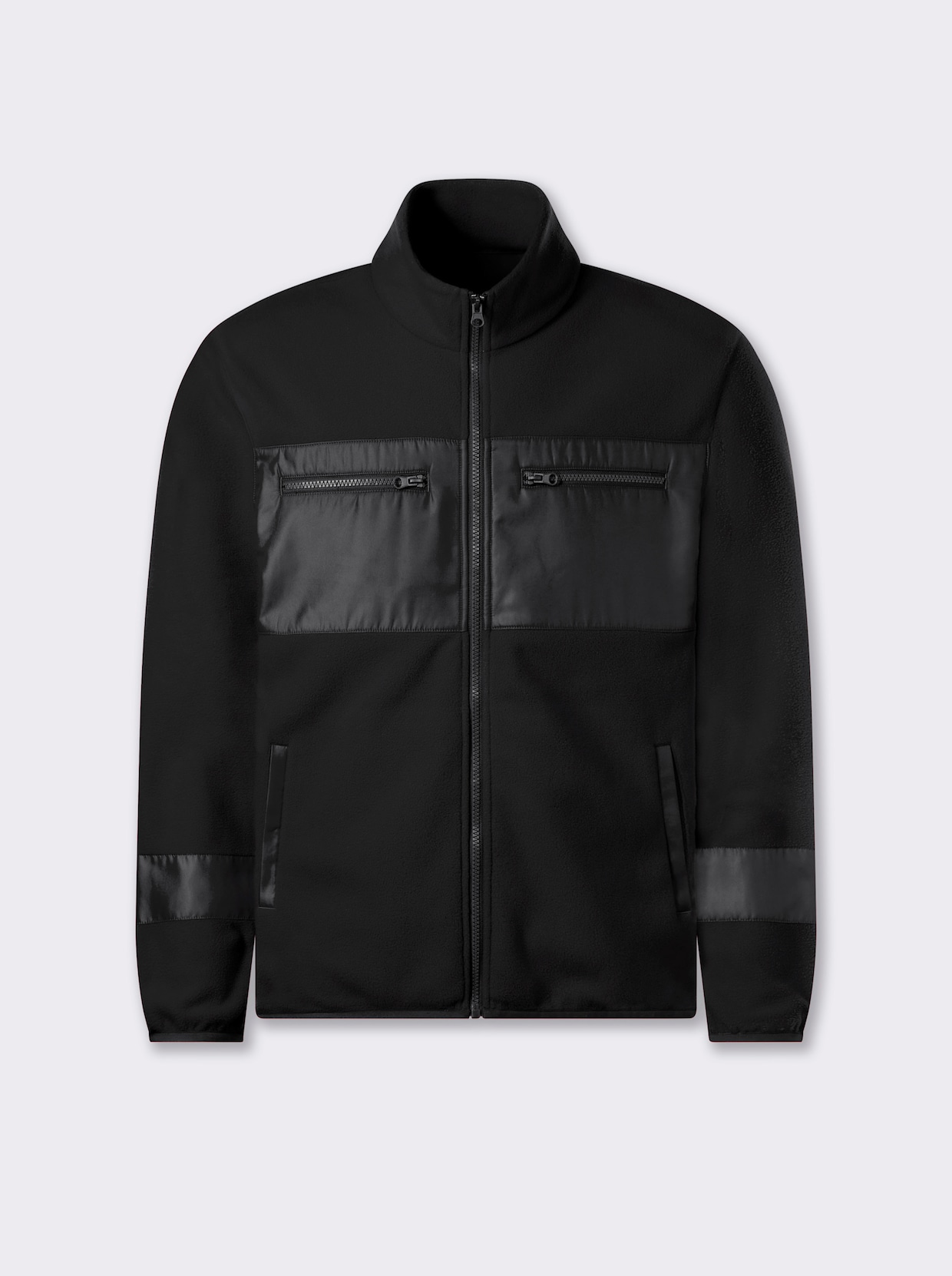 Marco Donati Fleecejacke - schwarz