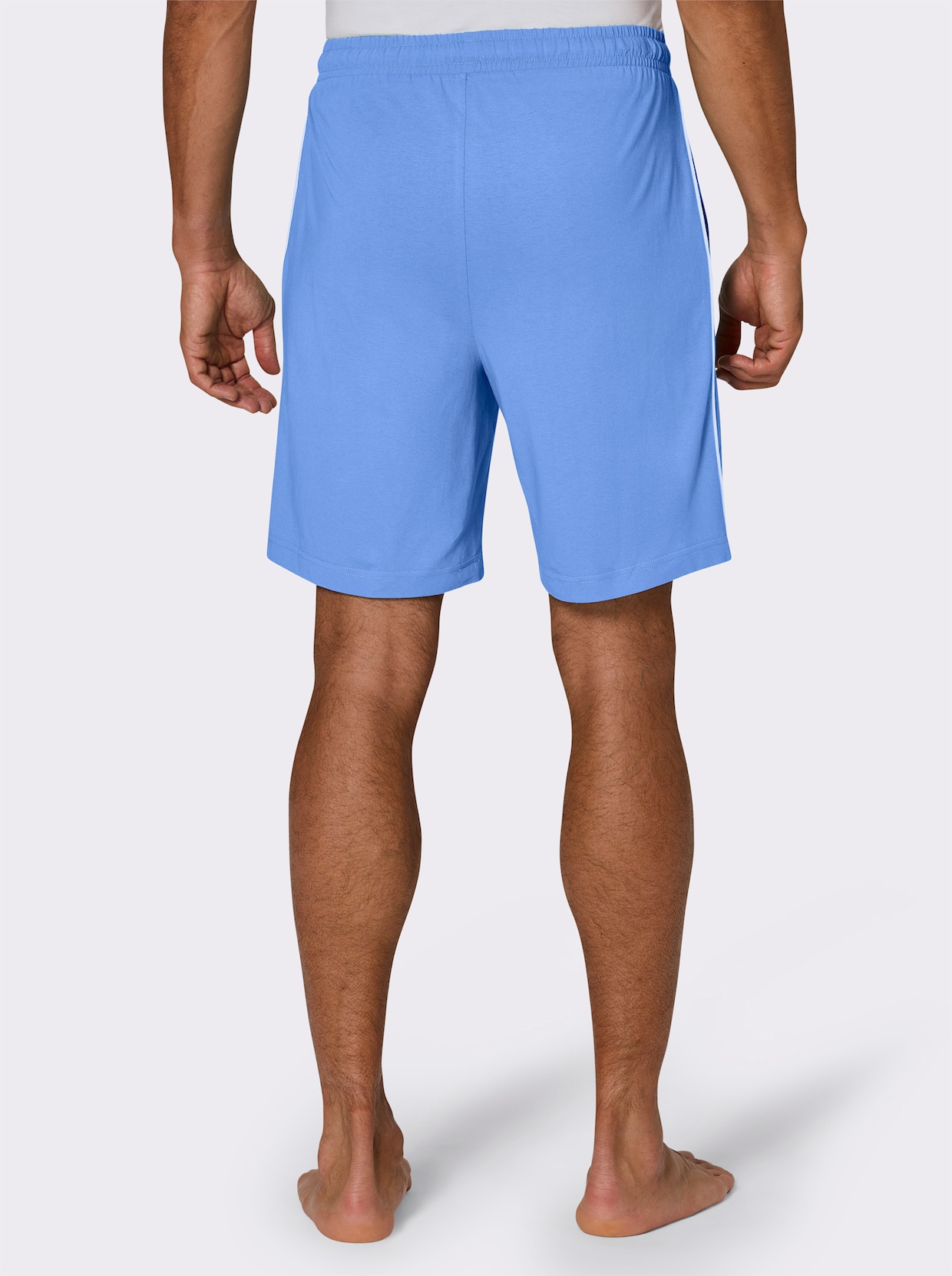 wäschepur men Hose kurz - mittelblau