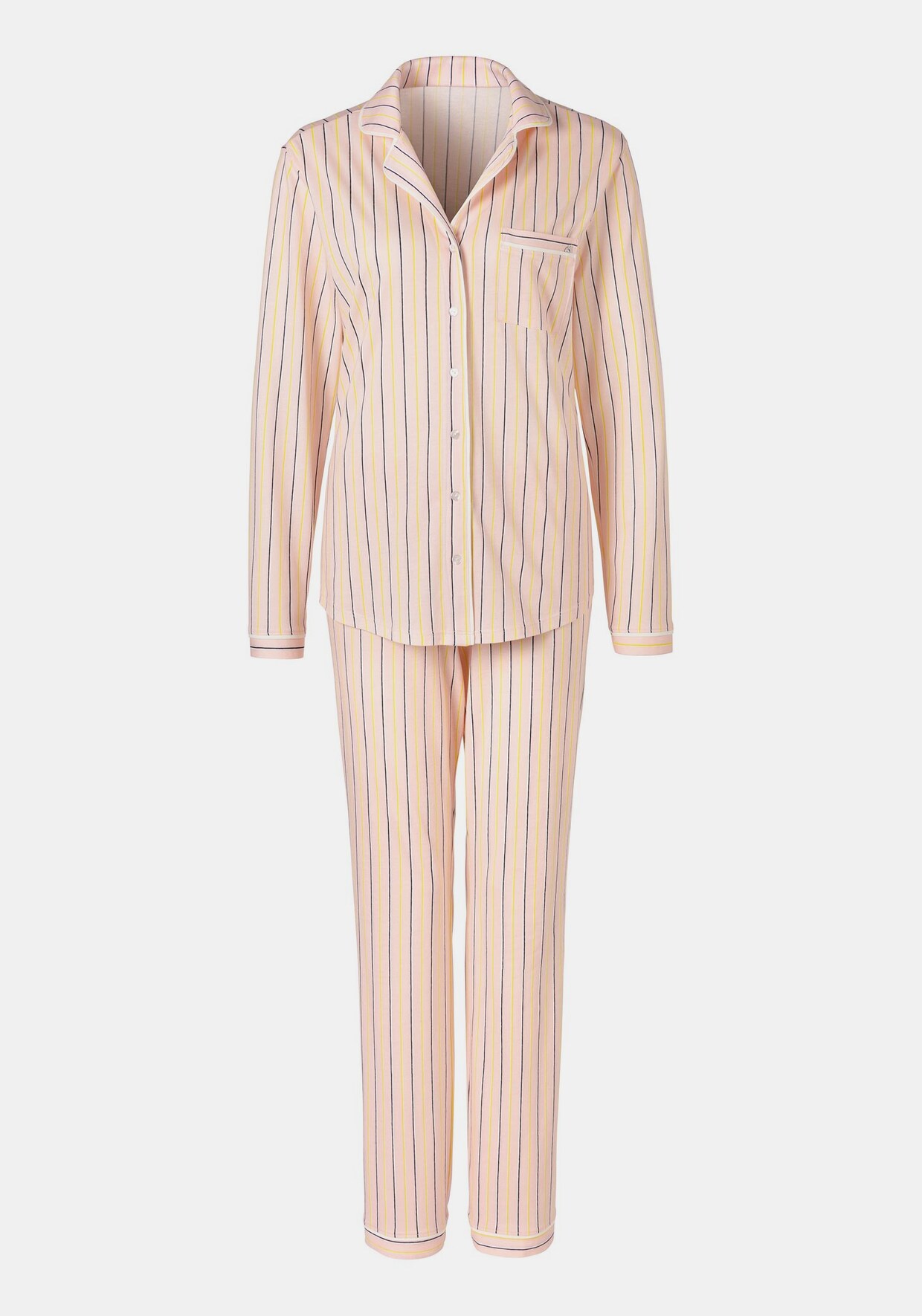 s.Oliver Bodywear Pyjama - hellrosa-allover