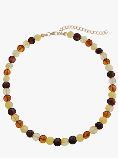 Collier en ambre - ambre jaune