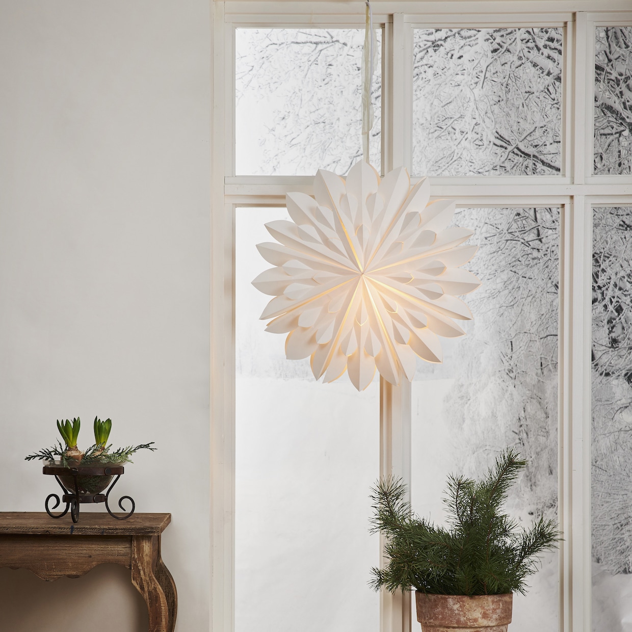 Parforce Traditional Hunting Hängeleuchte - weiß